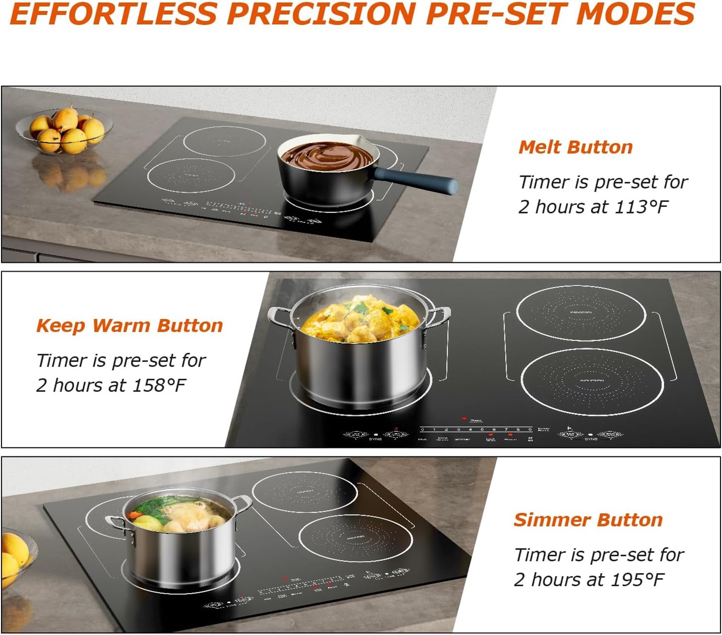 24 Inch Induction Cooktop Bridge SYNC