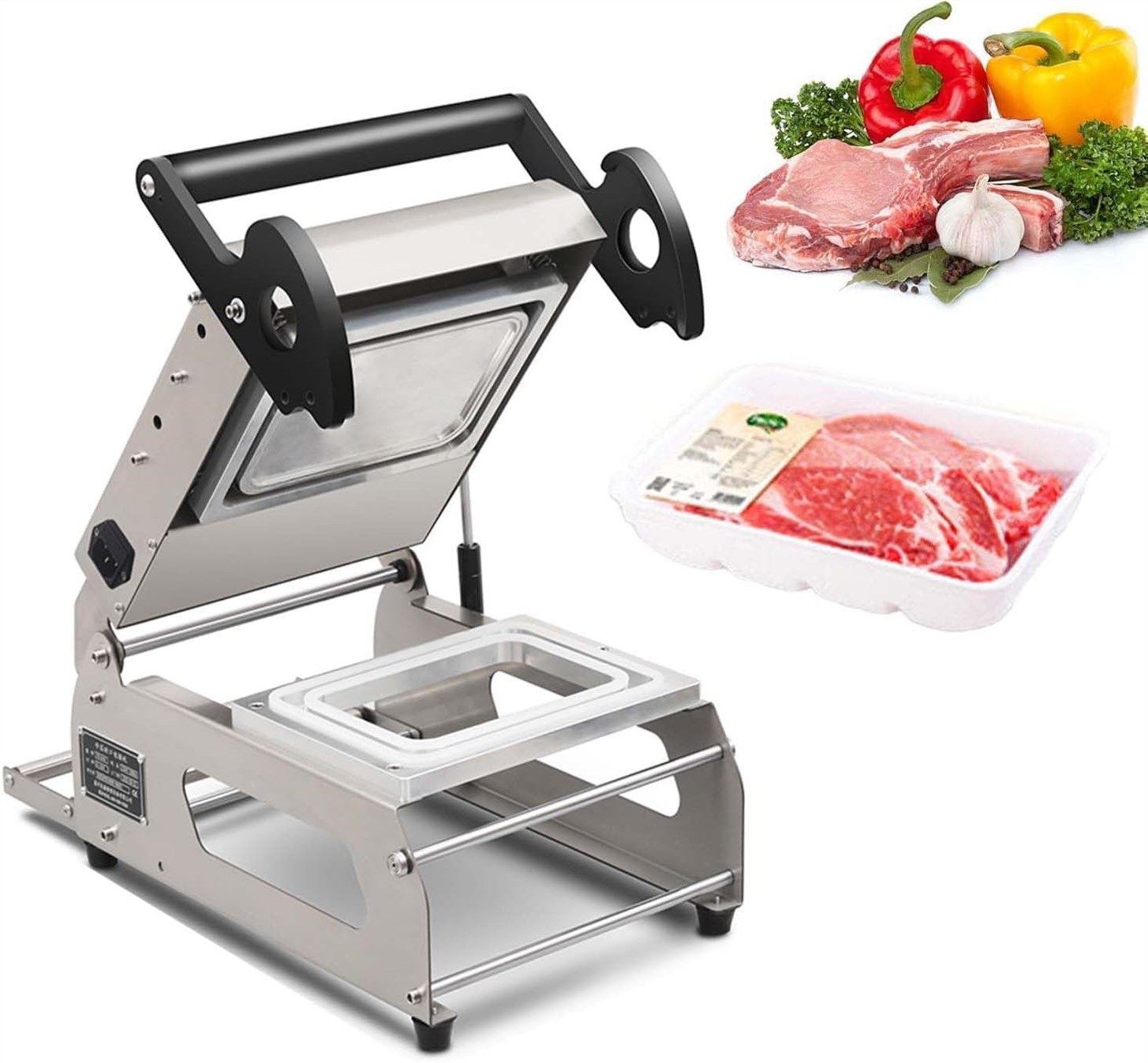 Sealing the Deal: A Review of the 600W/800W Commercial Meat Tray Heat Sealing Machine