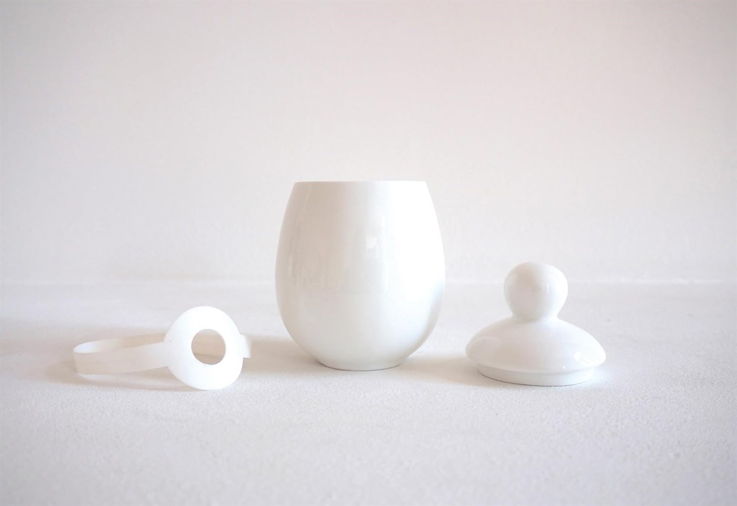 AggCoddler 2 Piece Scandinavian Porcelain Coddler