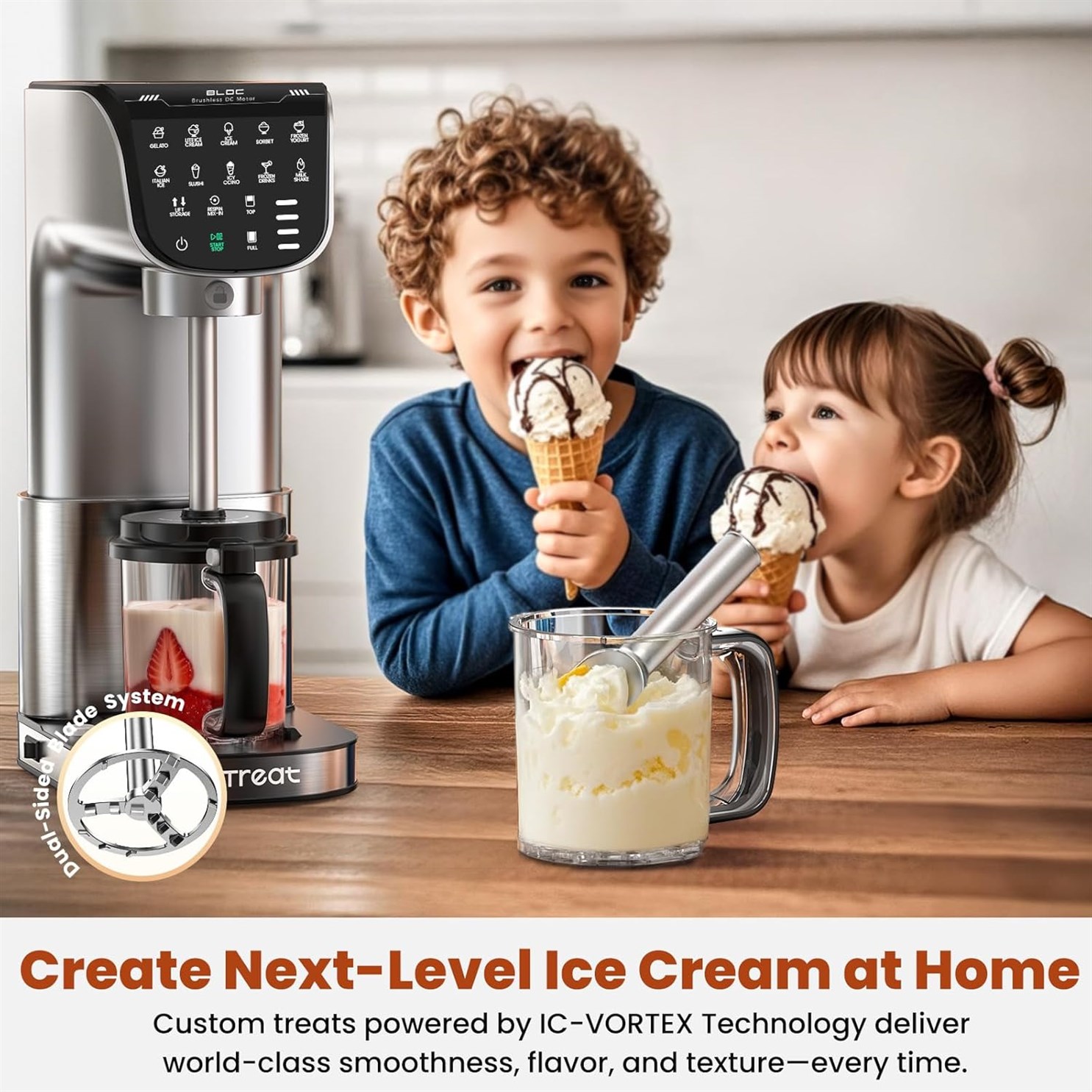 Automatic Stainless Homemade Milkshake Family Sized