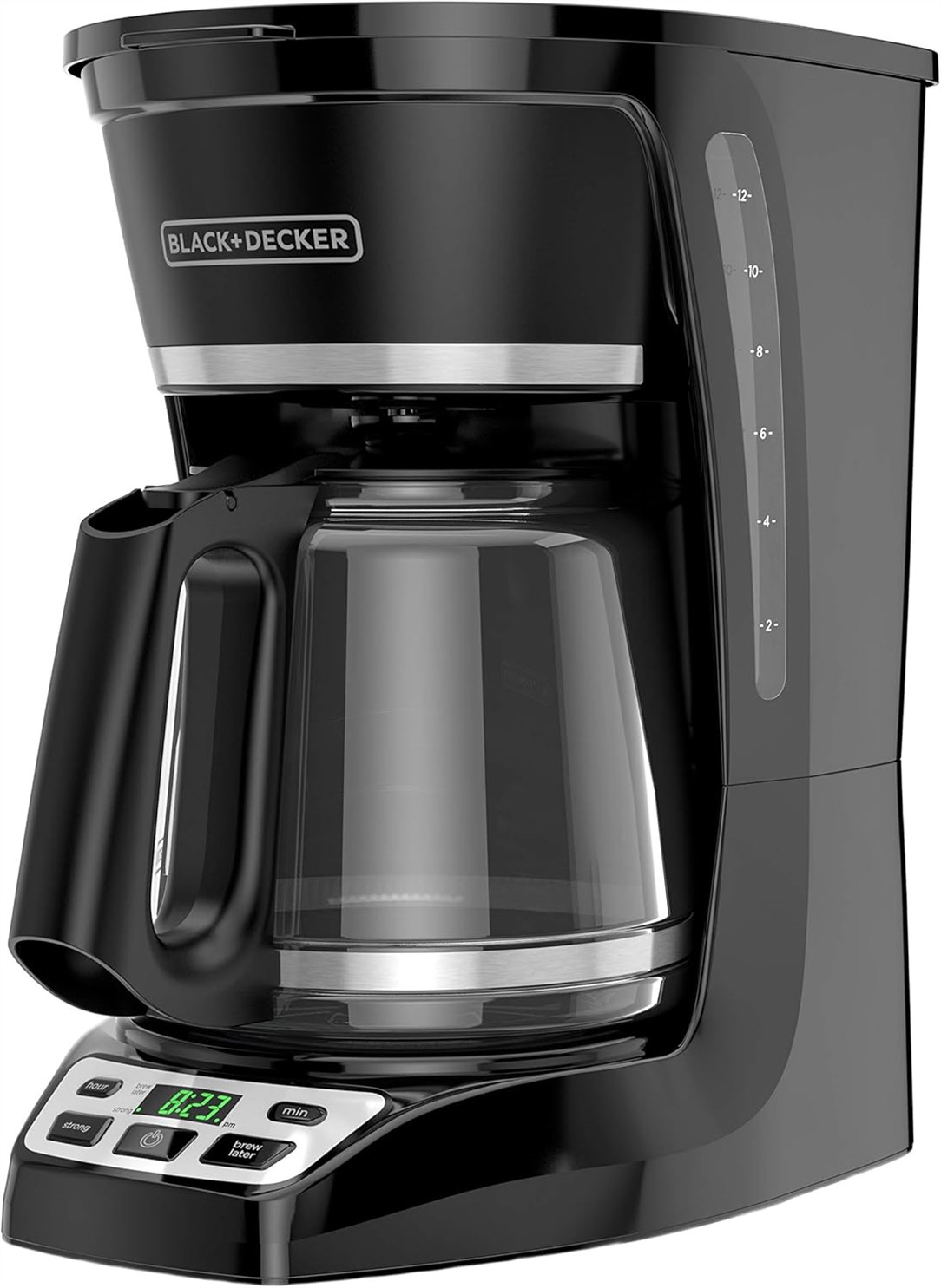BLACK+DECKER 12-Cup Programmable Coffeemaker: A Budget-Friendly Brew with a Few Quirks