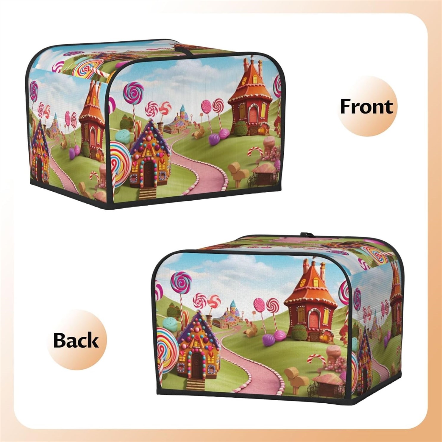 Beautiful Toaster Quilted Cover Appliance