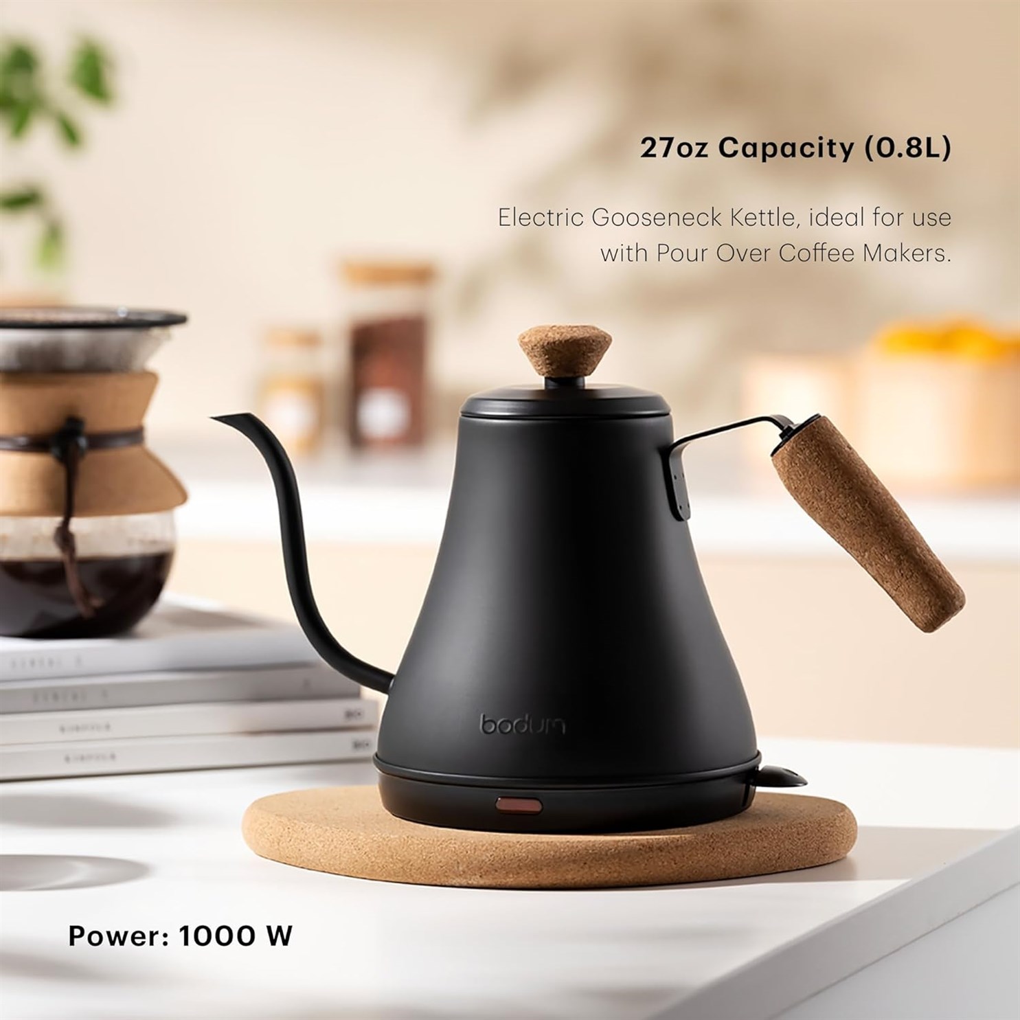 Bodum Gooseneck Electric Water Kettle