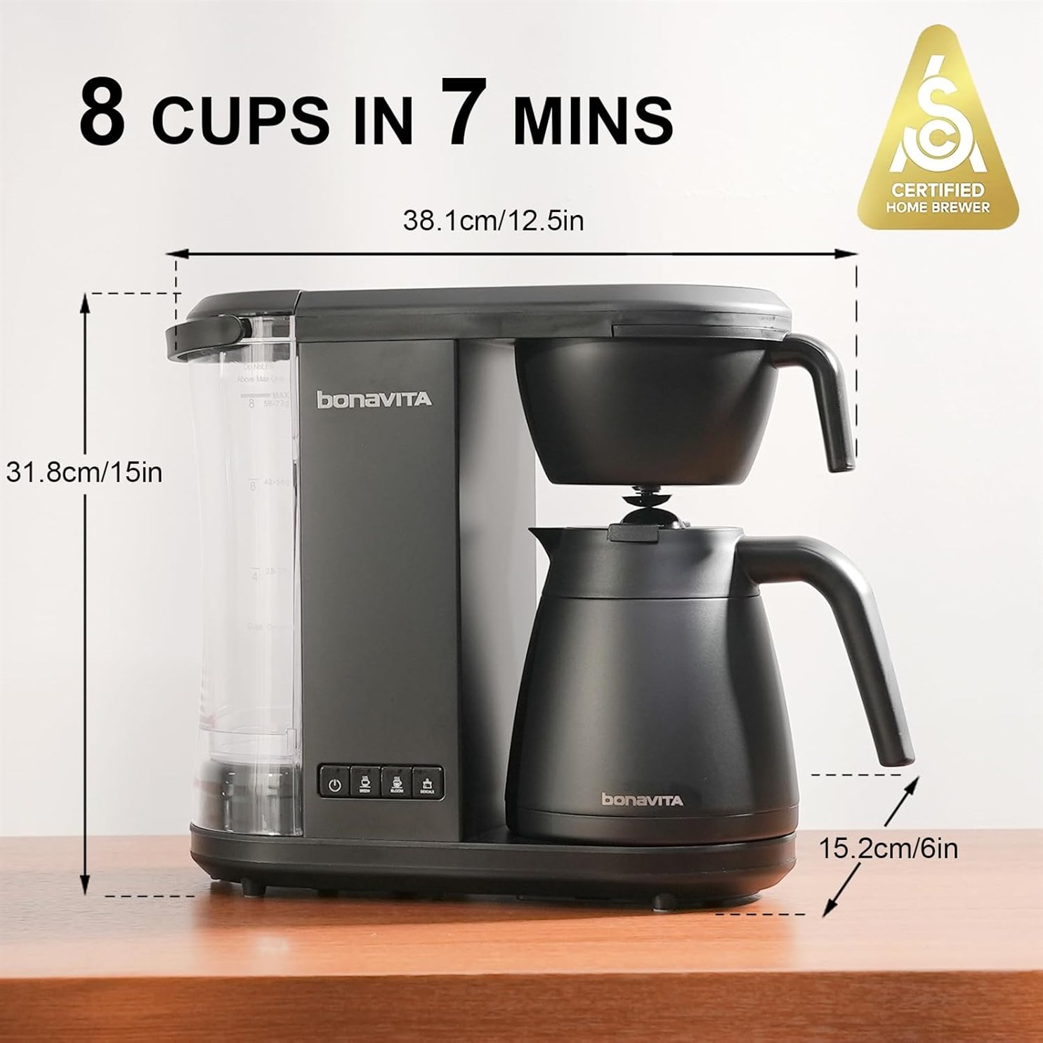 Bonavita Enthusiast Coffee Thermal Certified