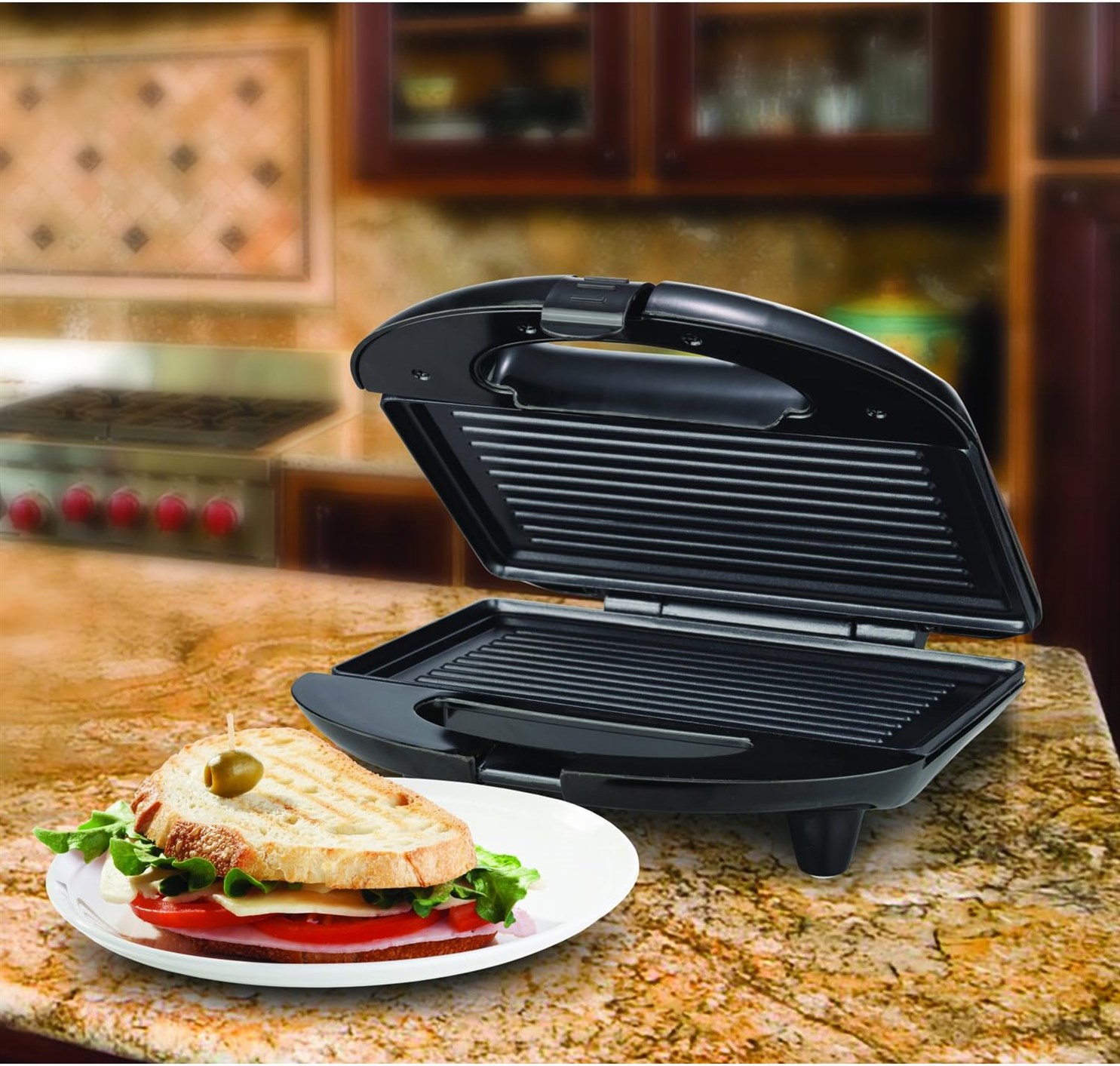 Brentwood TS 246 Panini Sandwich Non Stick