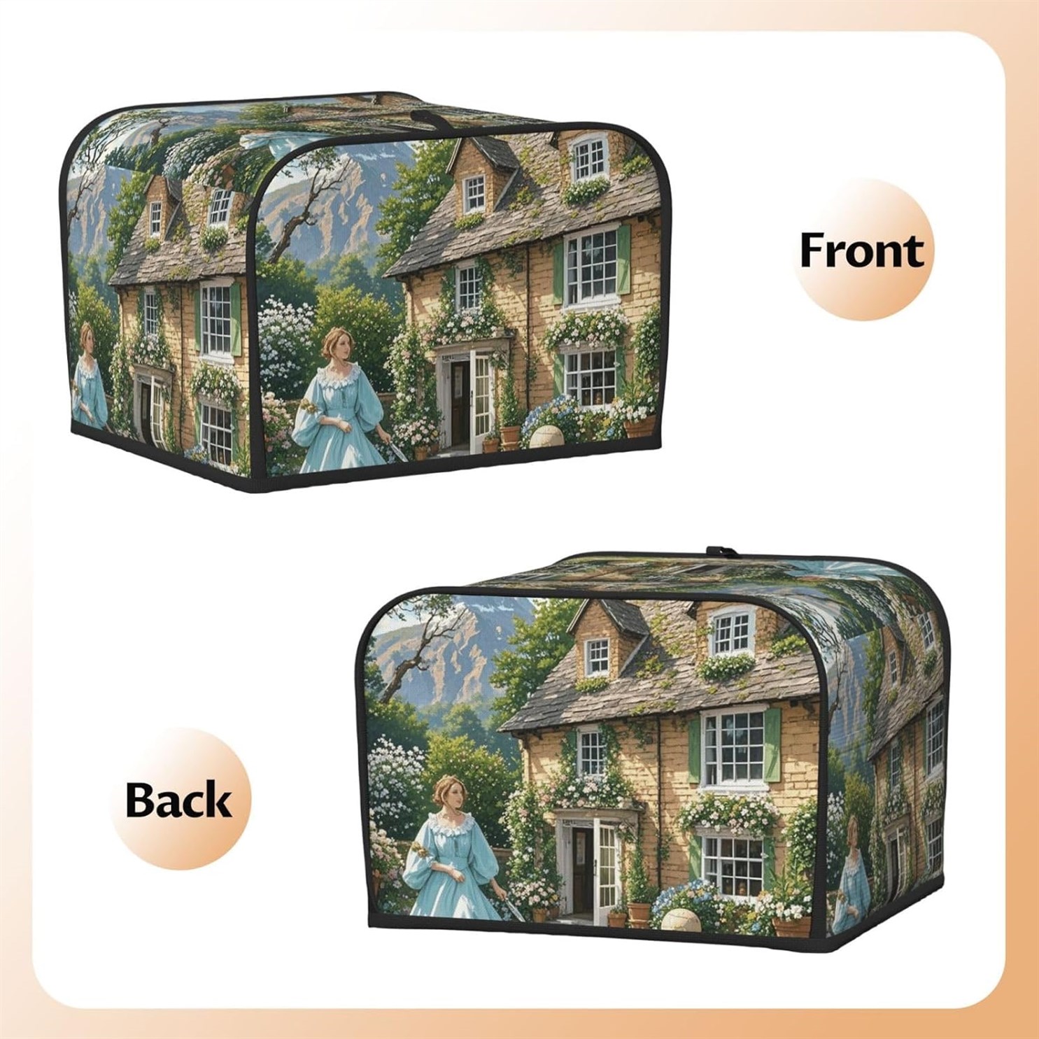 British Country Toaster Cover Appliance
