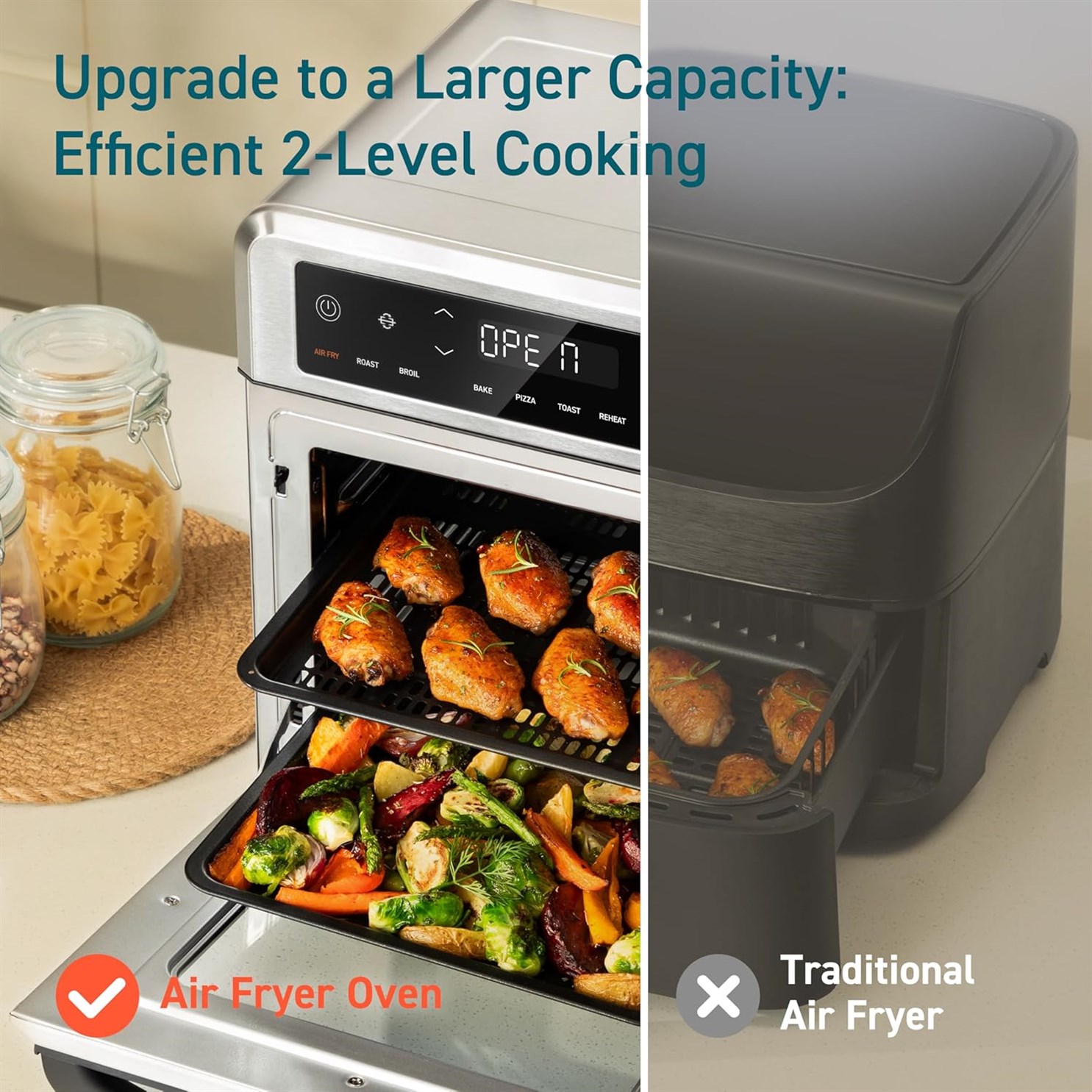 COSORI Functions Rotisserie Convection Accessories