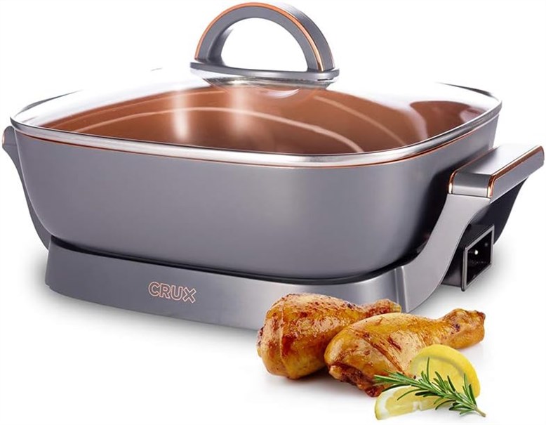 Crux Extra Deep Electric Skillet: Is This the Kitchen Upgrade You Need?