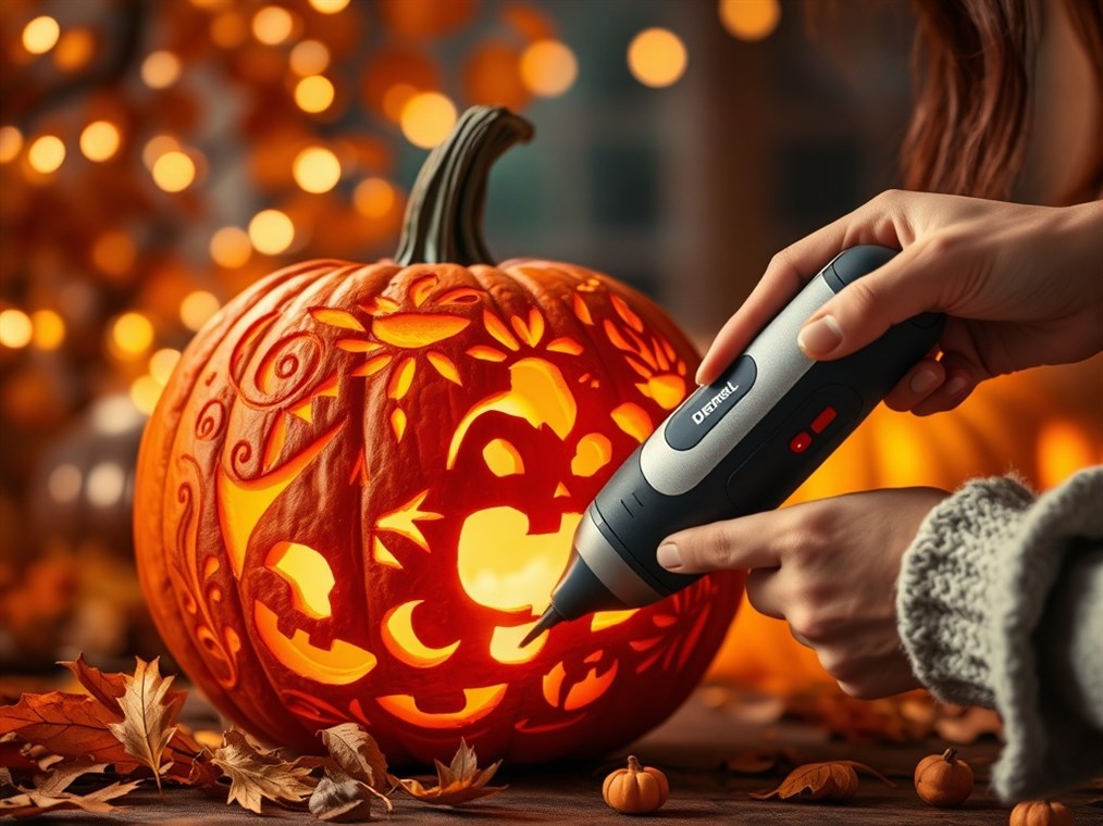 Dremel Your Way to Pumpkin Perfection: A Human’s Guide to Power Carving