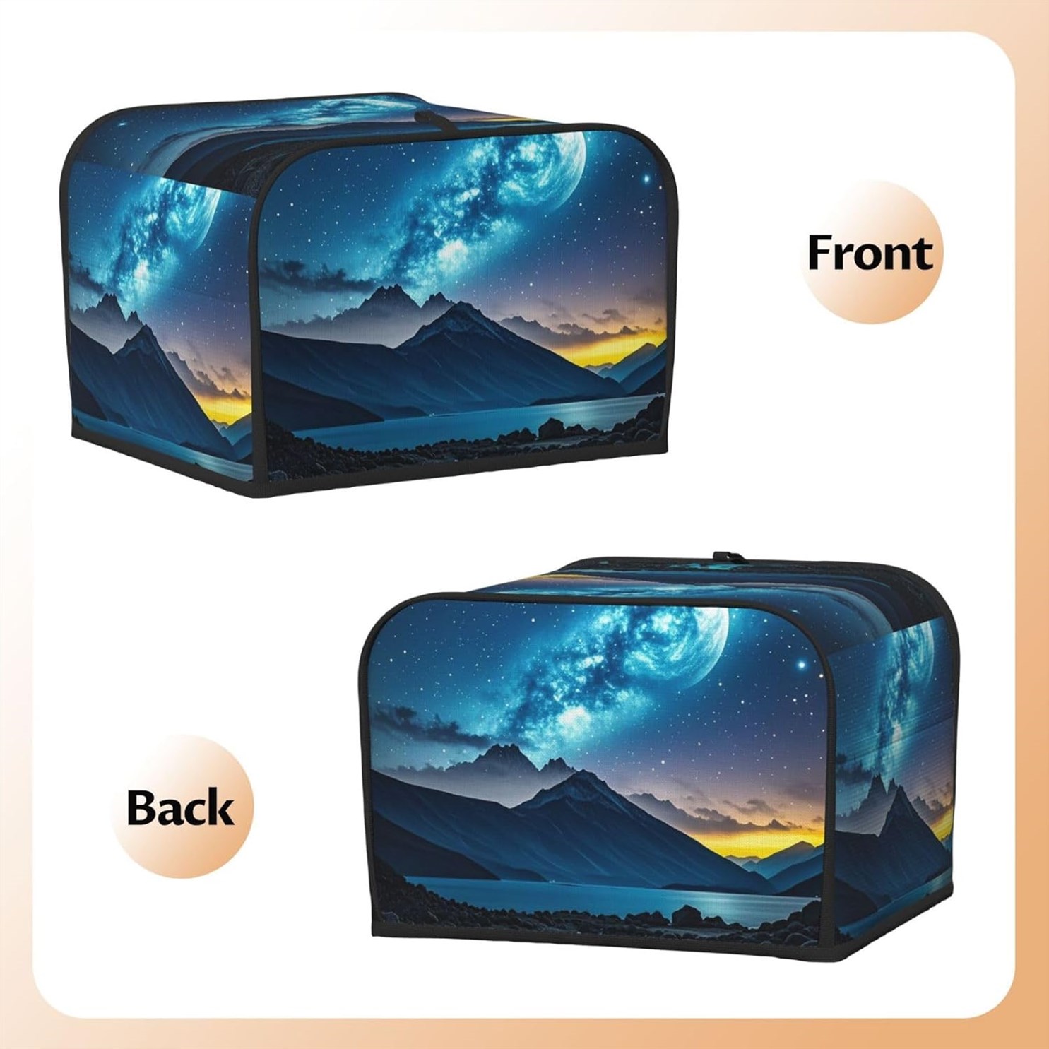 Celestial Toaster Quilted Cover Appliance
