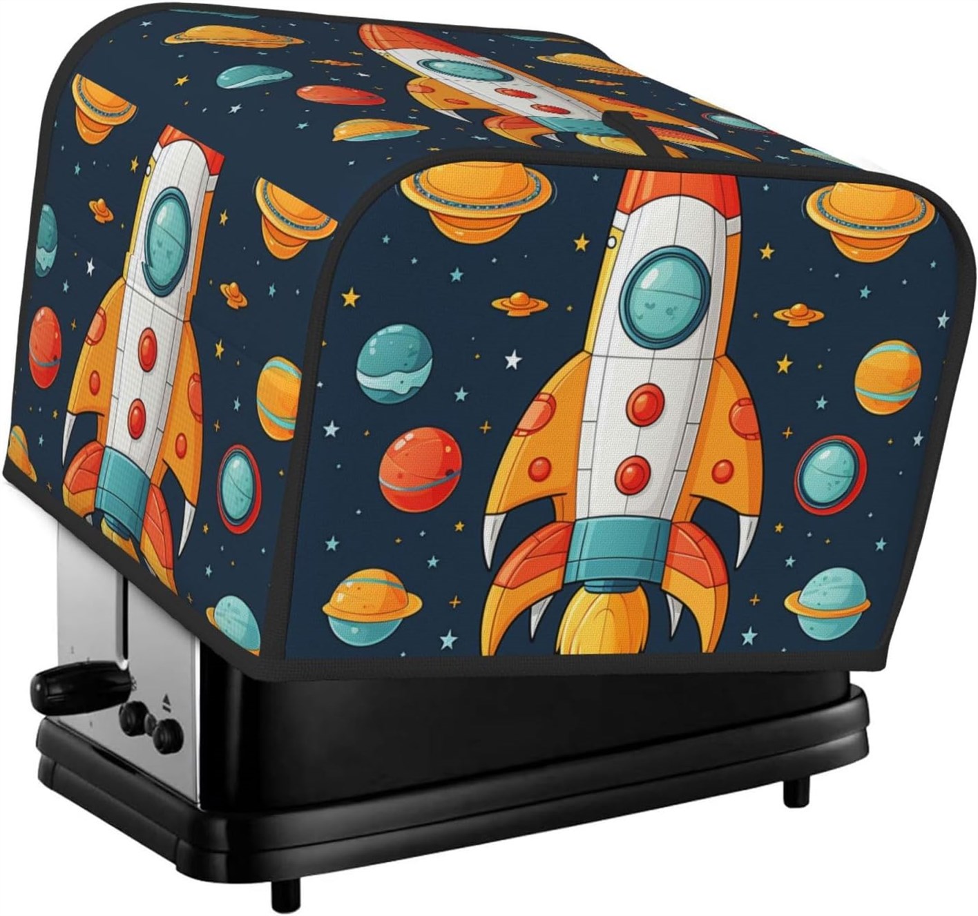Blast Off to a Cleaner Kitchen with the Rocket Toaster Cover!