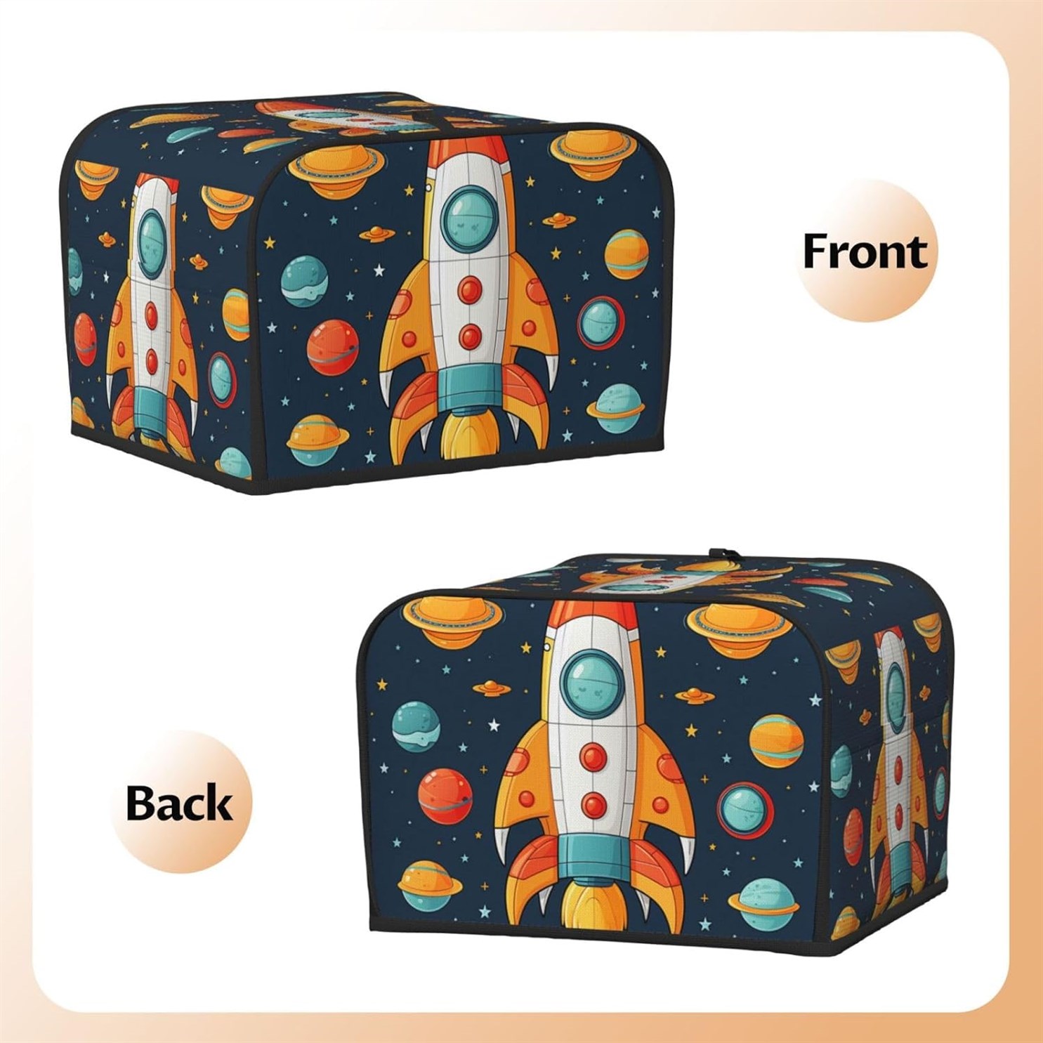 Clipart Toaster Quilted Cover Appliance