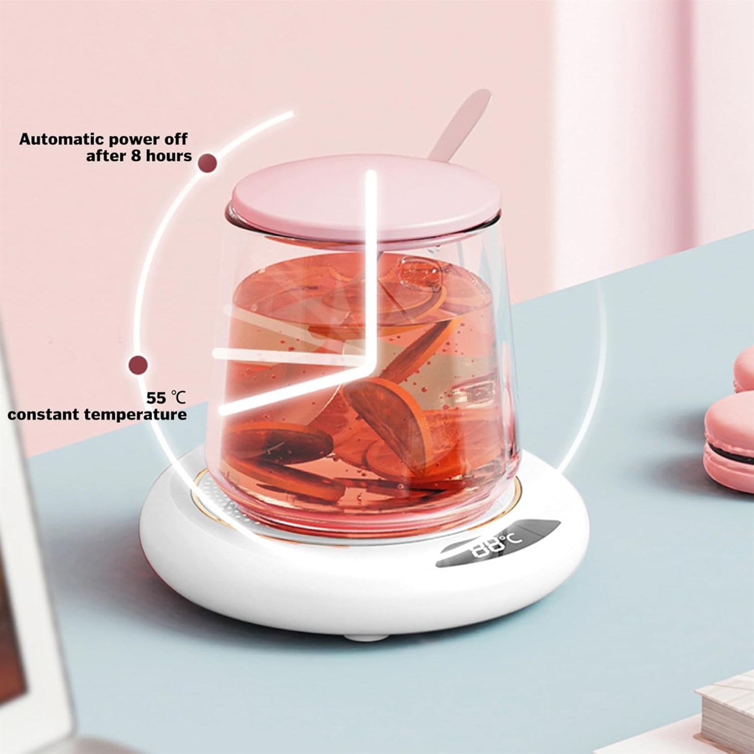 Coffee Powered Temperature Settings Coaster