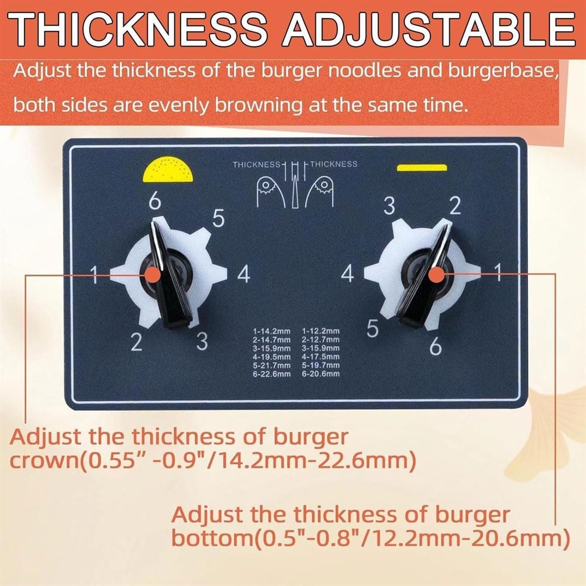 Commercial Adjustable Automatic Hamburger Restaurant