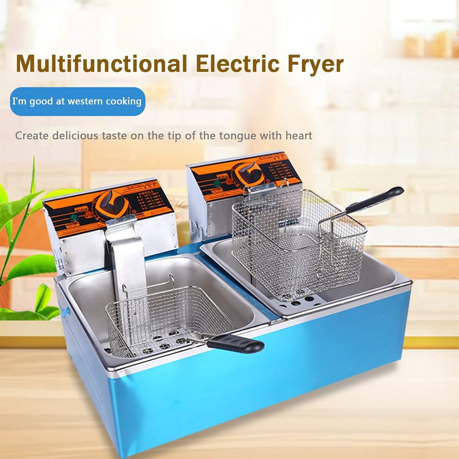 Commercial Electric Stainless Countertop Restaurant