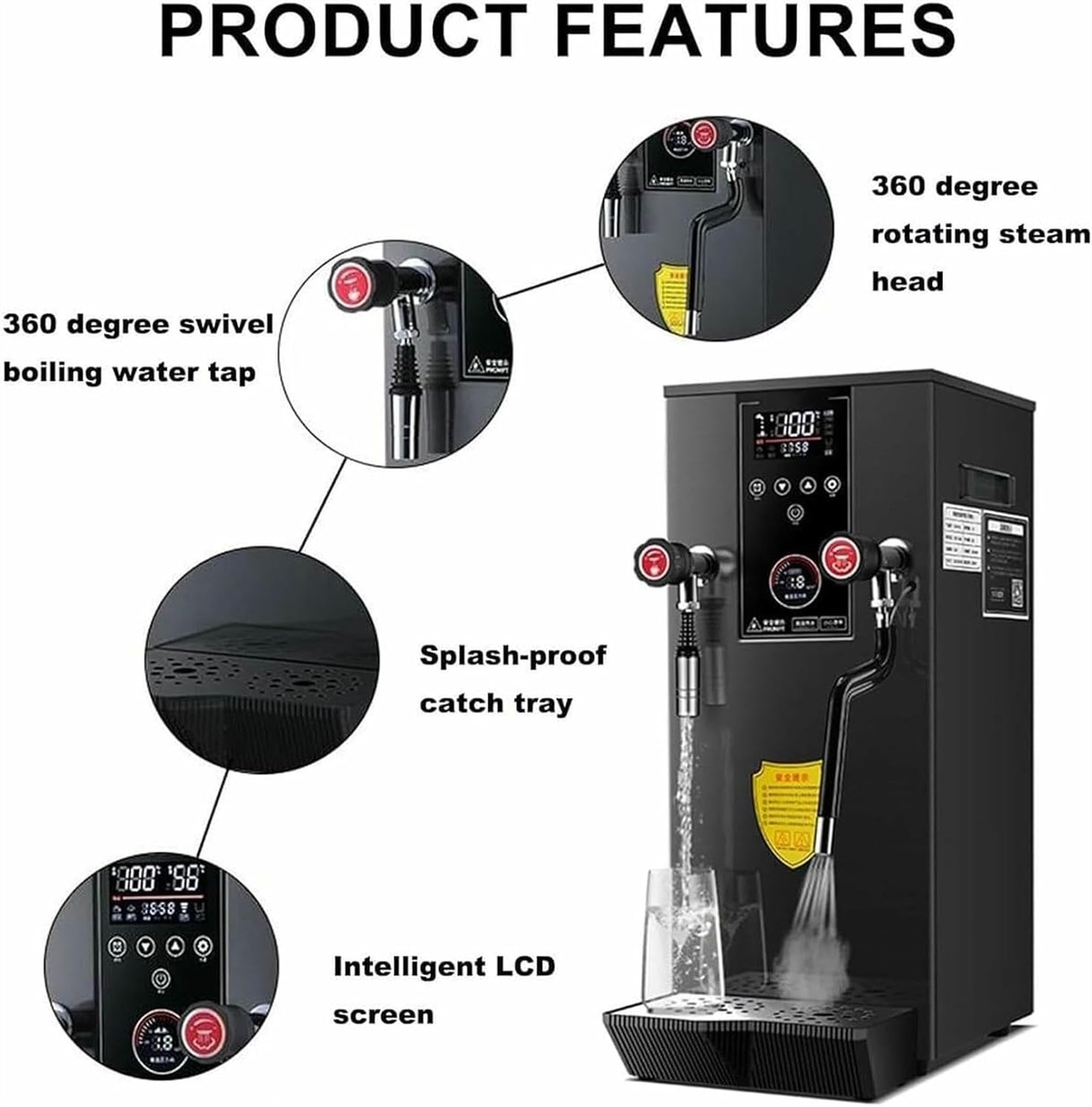 Commercial Frother Automatic Capacity Frothing
