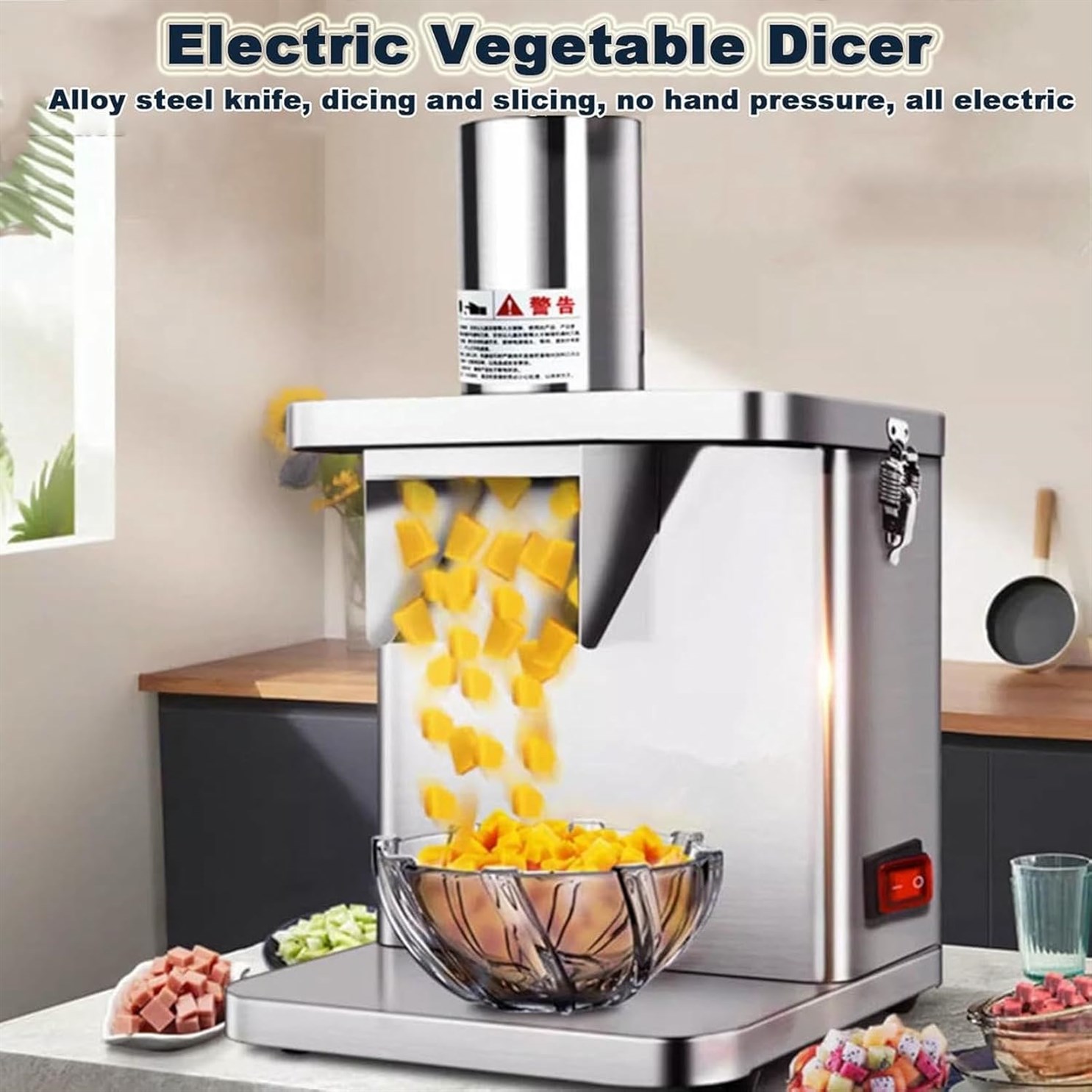 Commercial Vegetable Automatic Stainless Restaurants