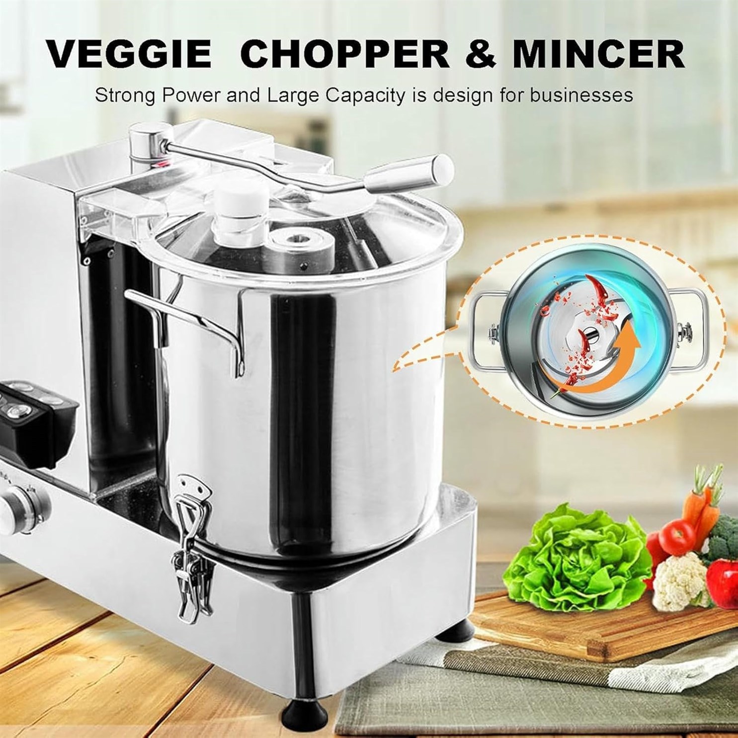 Commercial Vegetable Stainless Processor Vegetables