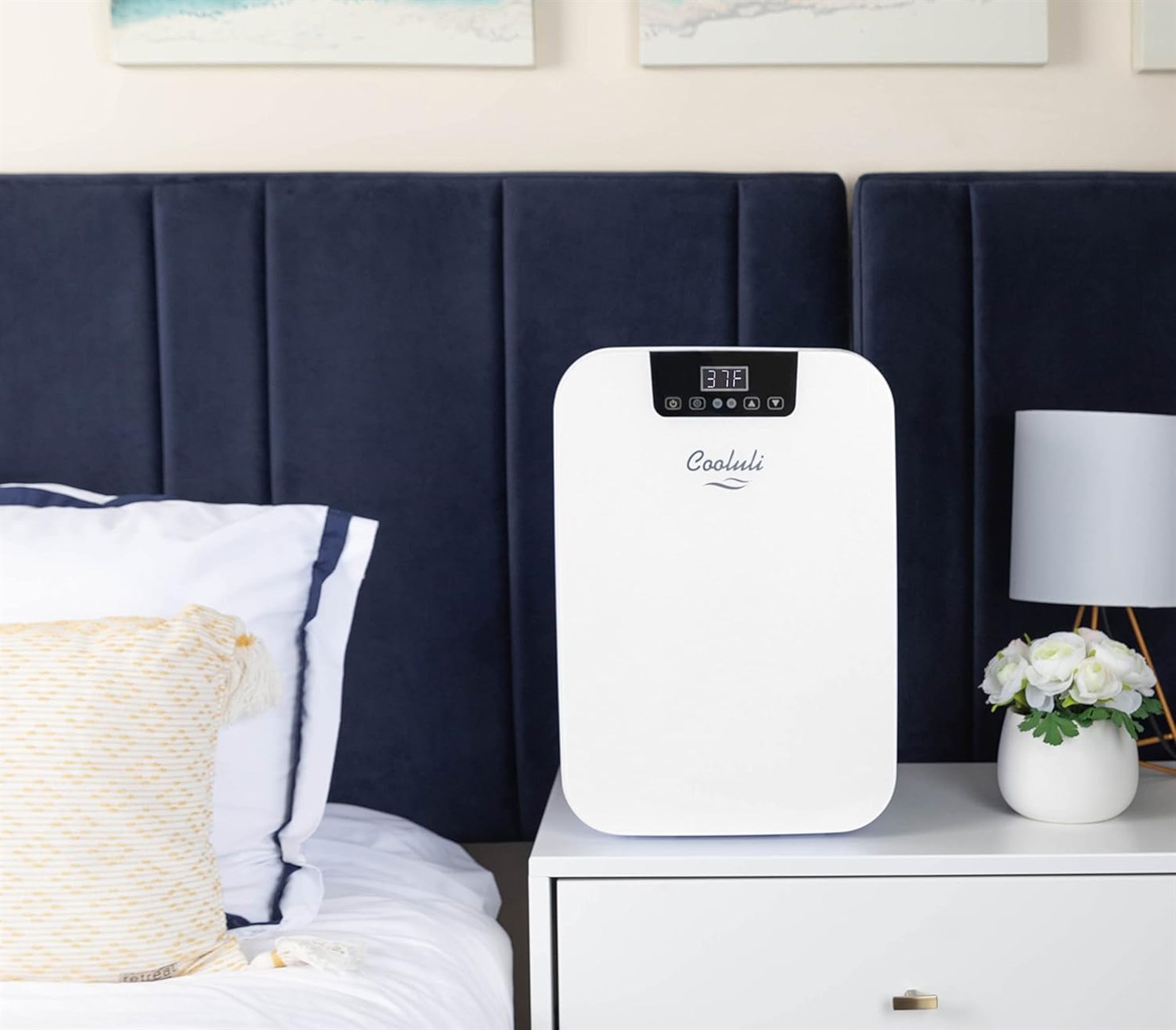 Cooluli 20L Mini Fridge Bedroom
