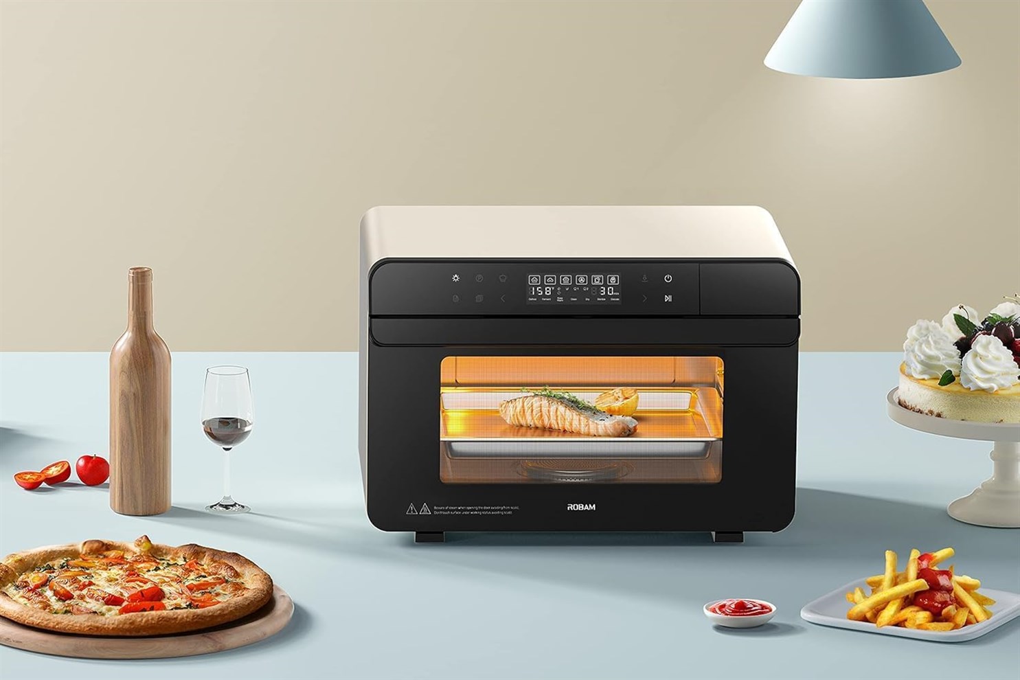 Countertop Multifunctional Temperature Precision Reminder