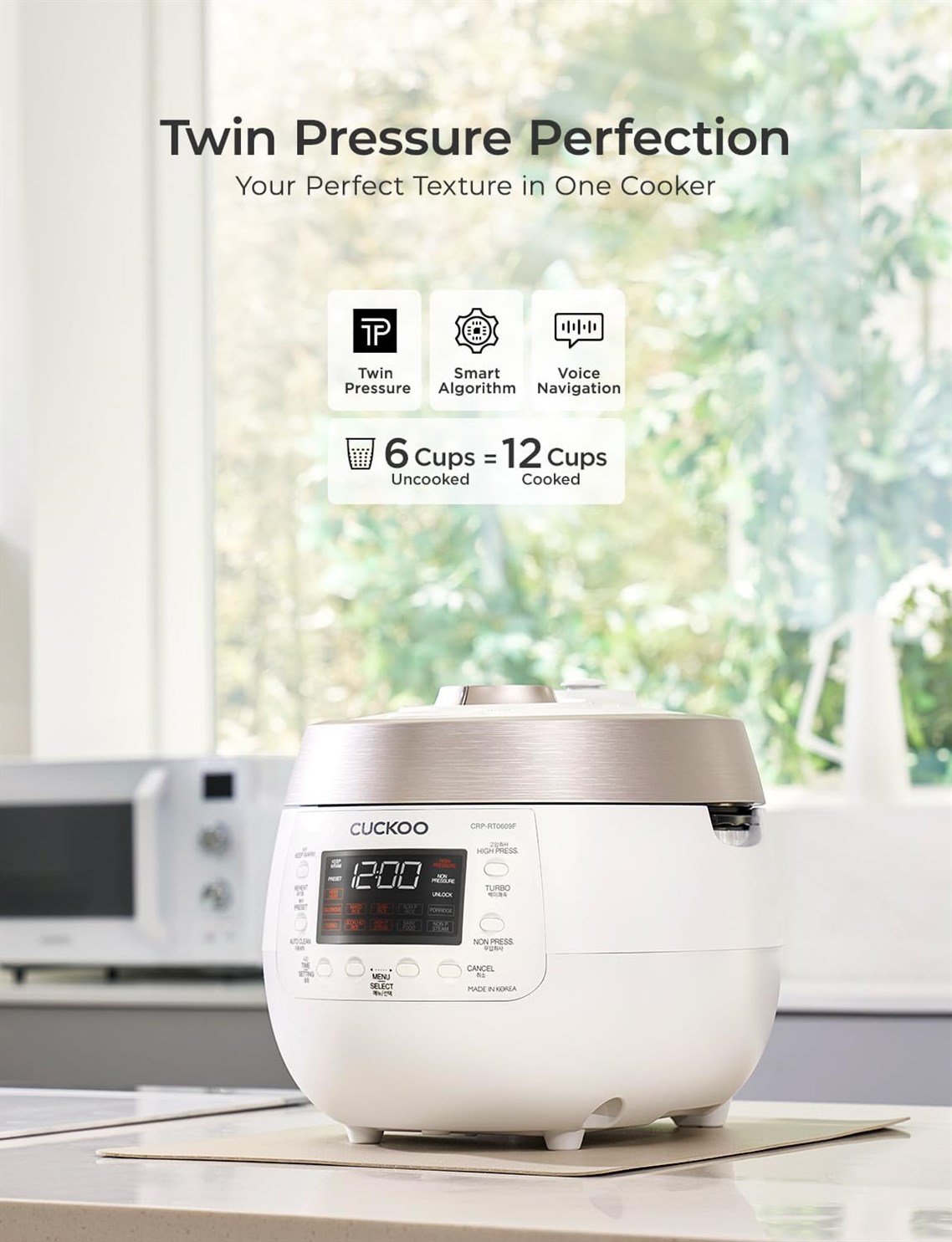 Cuckoo CRP RT0609FW Pressure Scorched Porridge