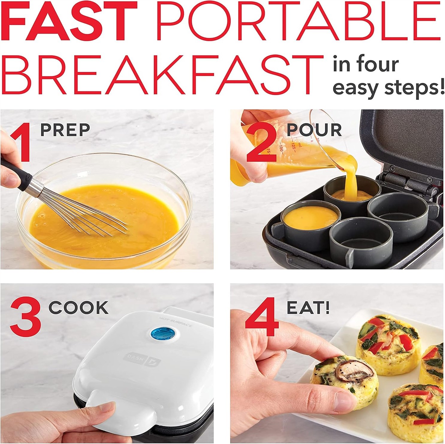 DBBM450GBBK08 Silicone Breakfast Sandwiches Desserts