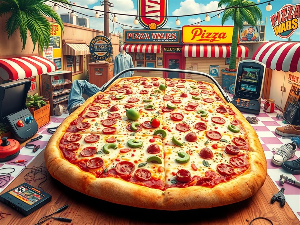 Remember When Pizzas Were the Size of a Car Hood? The Great Pizza Wars of the 90s!