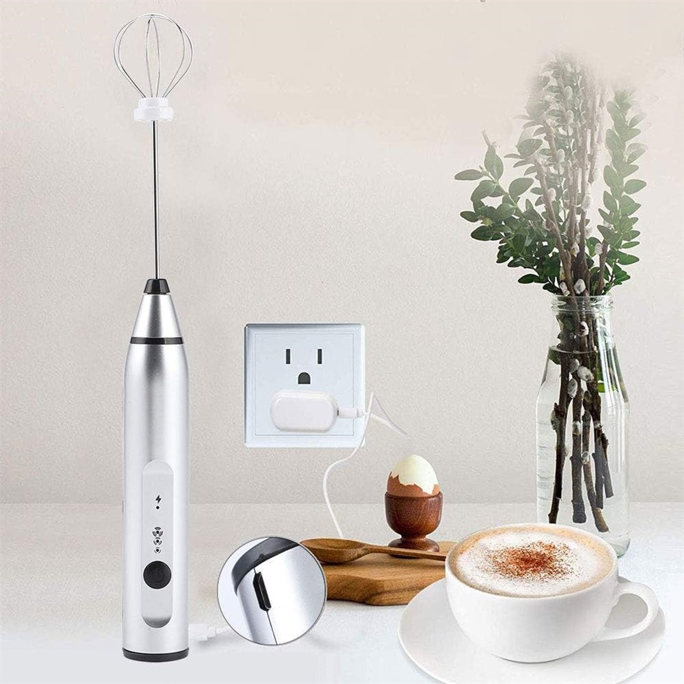 Electric Handheld Rechargeable Frother Household