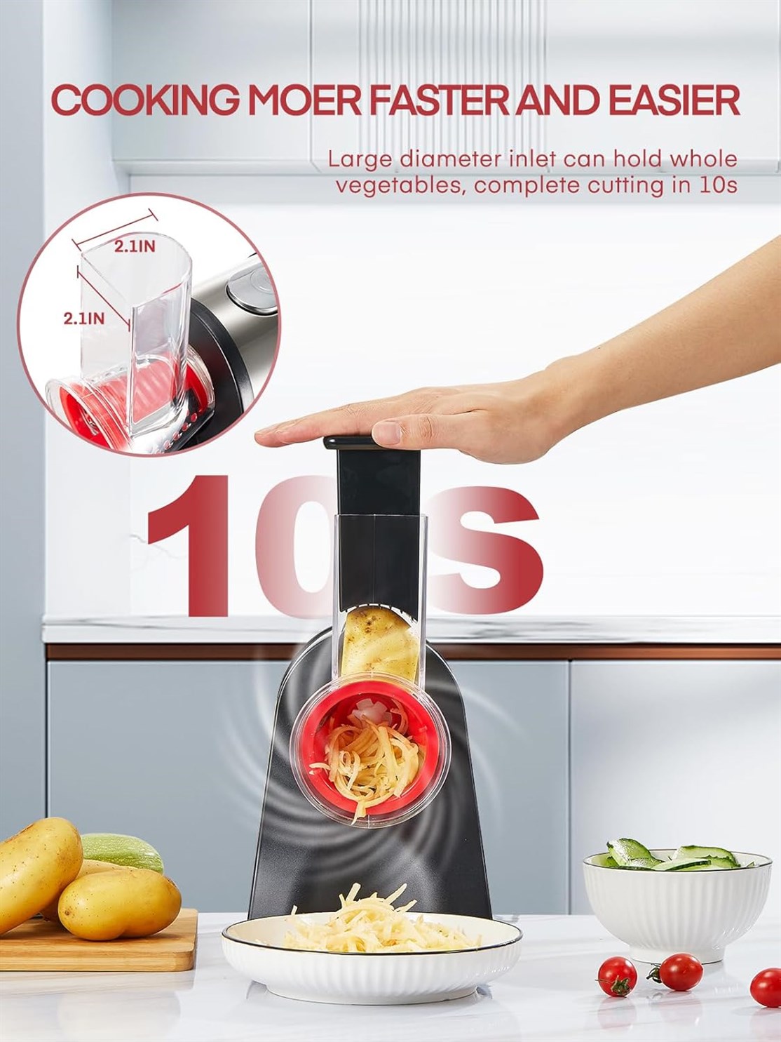 Electric Shredder Kitchen Aiheal Temperature