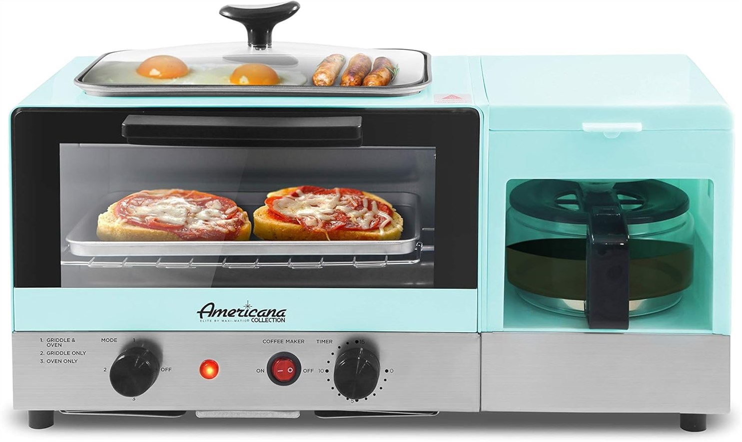 Retro Charm Meets Breakfast Convenience: My Take on the Elite Gourmet Americana 3-in-1 Breakfast Station
