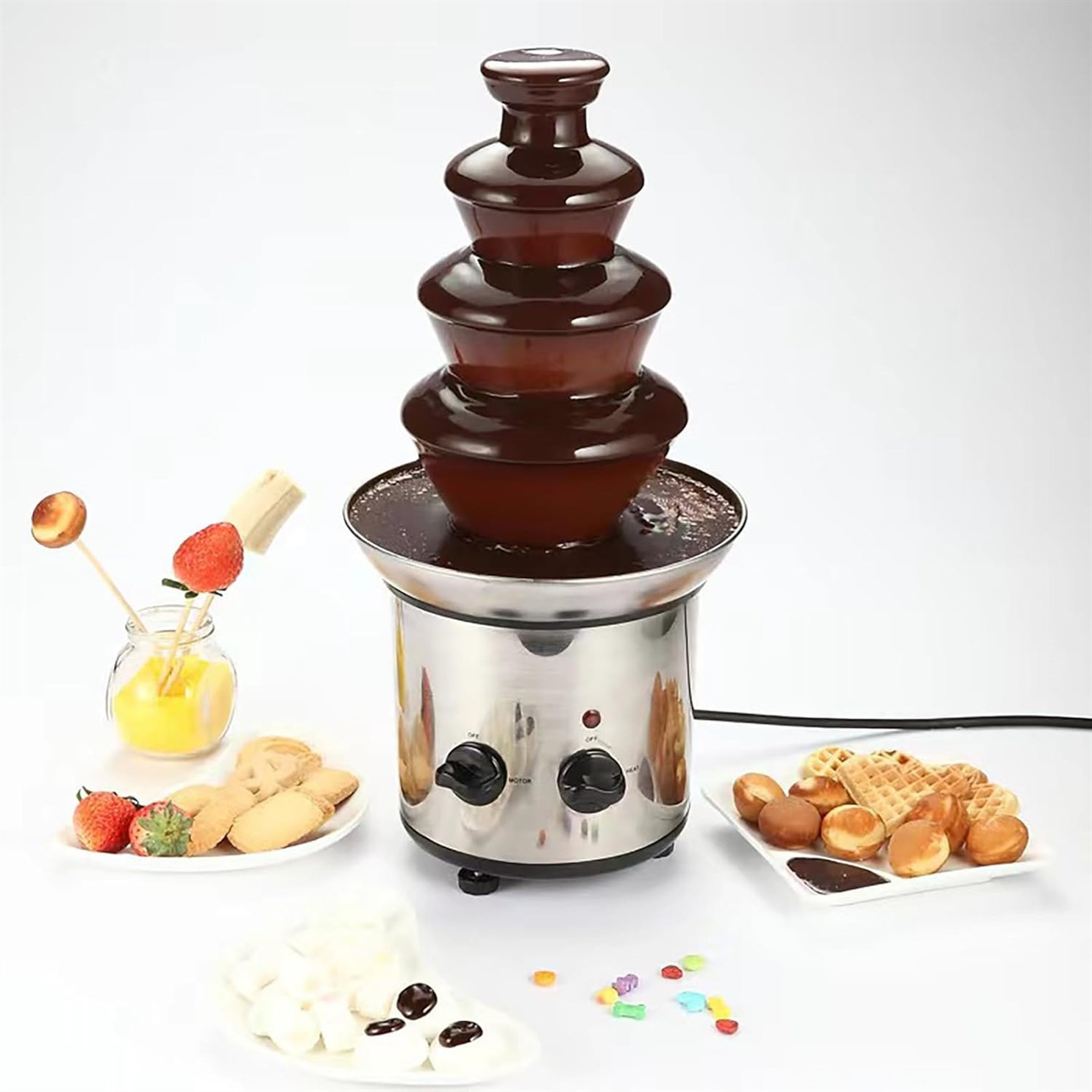 FVPJUXSG Chocolate Fountain: Is This 4-Tier Treat Machine Worth the Hype?