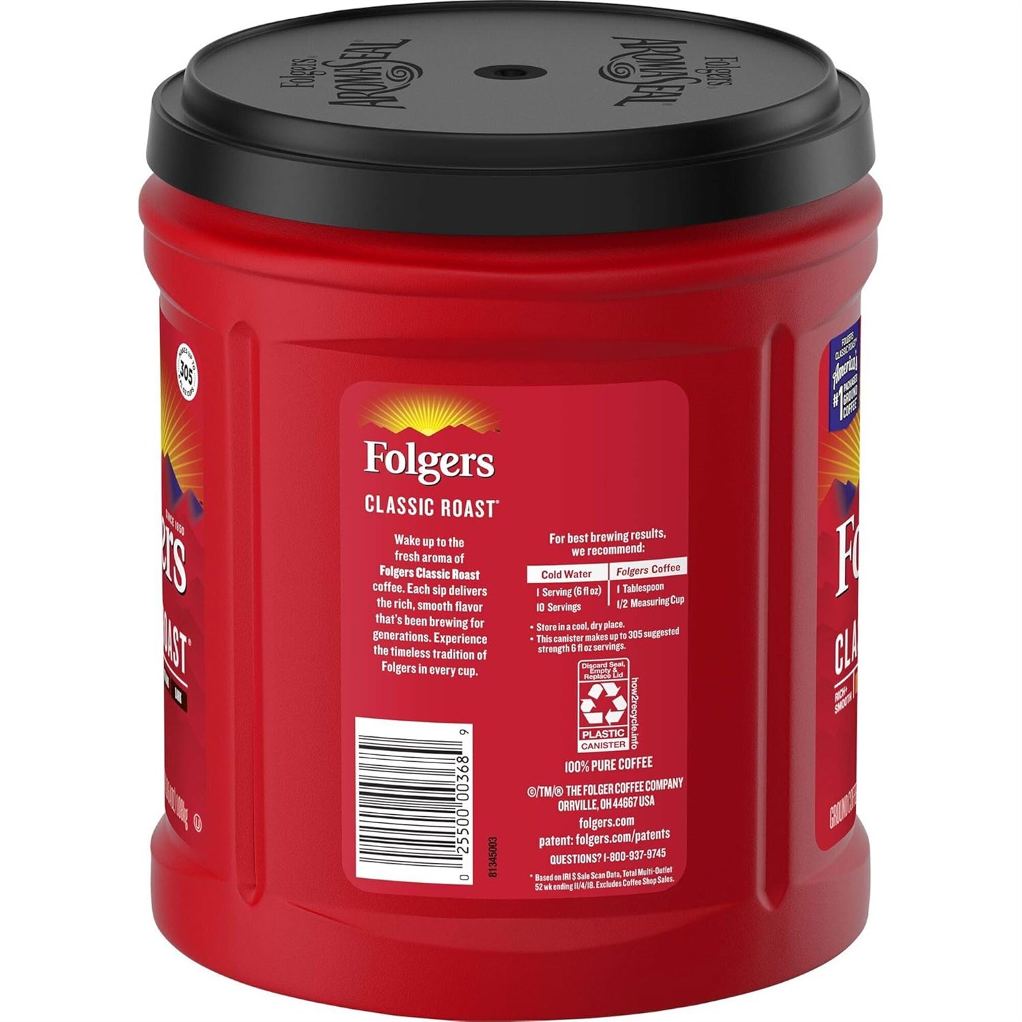 Folgers Classic Ground Coffee Medium