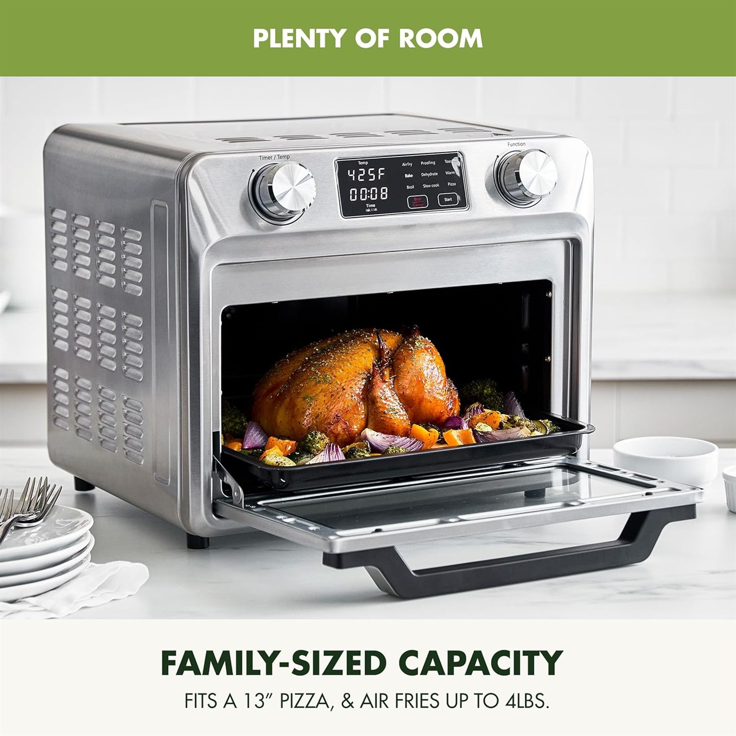 GreenPan Stainless Multifunction Cool Touch PFAS Free