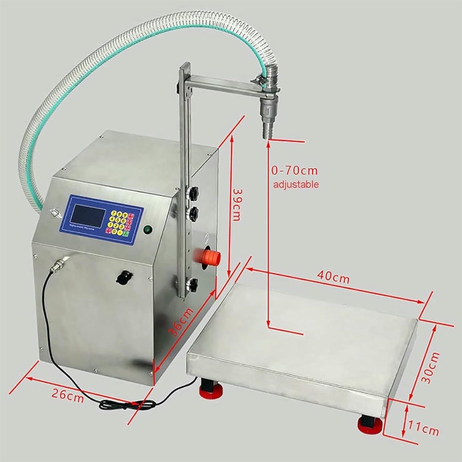 HOTAPEPU Filling Machine Diaphragm Dishwasher