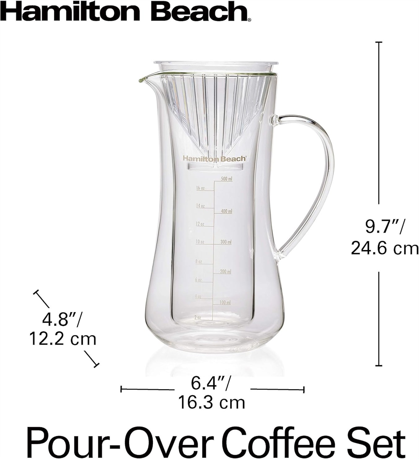 Hamilton Beach 40406 Pour Over Coffee