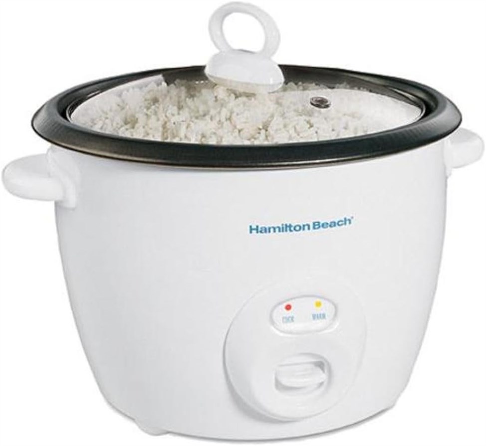 Hamilton Beach Rice Cooker: Simple, Reliable, and Gets the Job Done