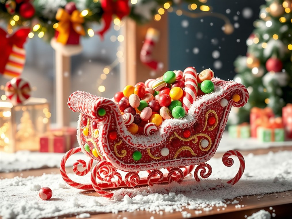 Crafting Holiday Magic: Your Guide to Seriously Cute Candy Sleighs