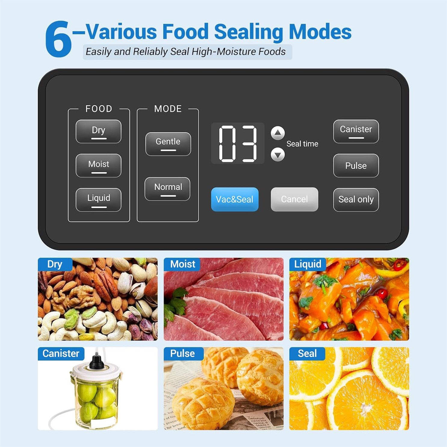 INKBIRD Vacuum Sealer VS04 Rolls