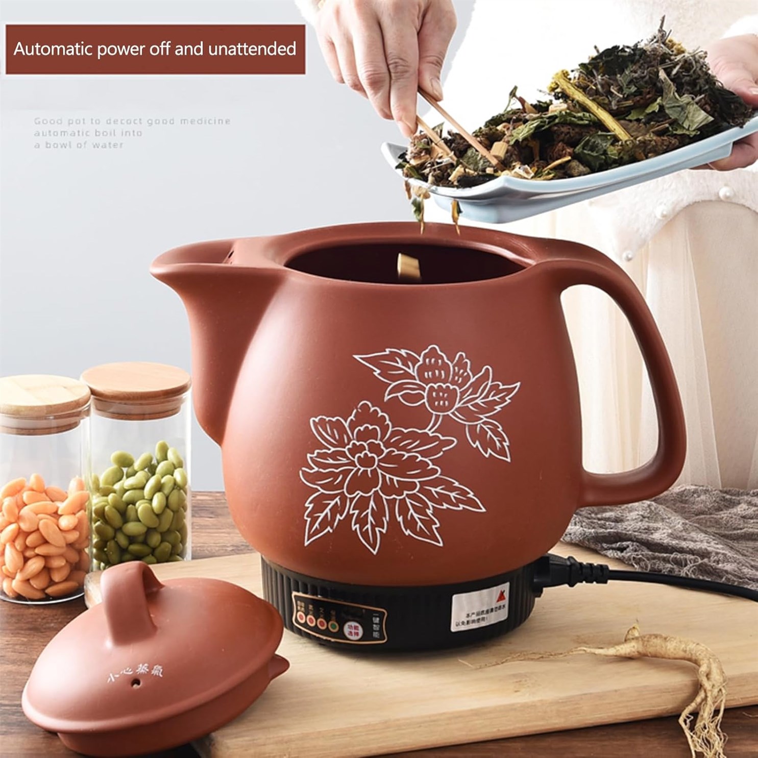 Intelligent 4QT Electric Chinese Medicine