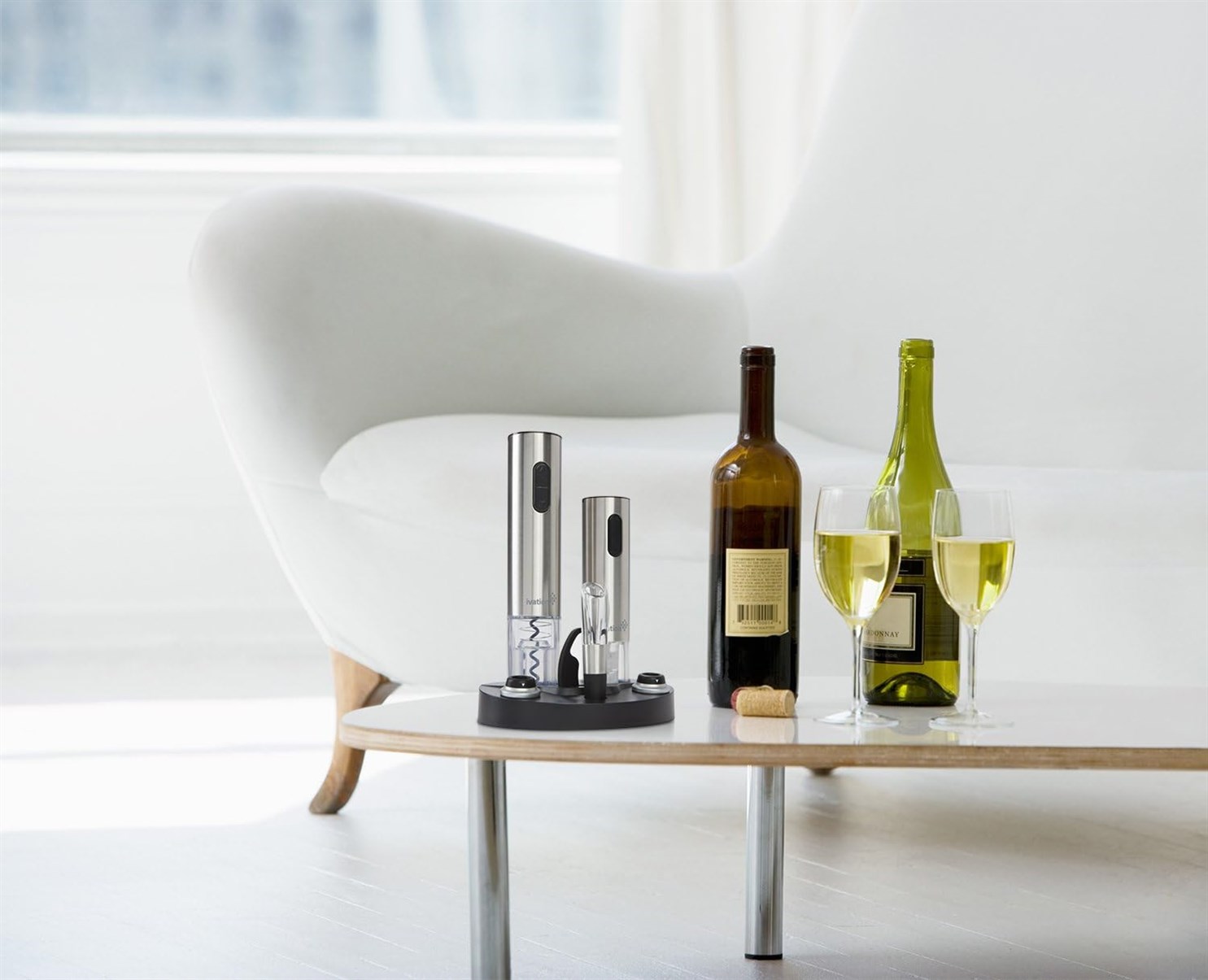 Ivation Stainless Electric Preserver Stoppers