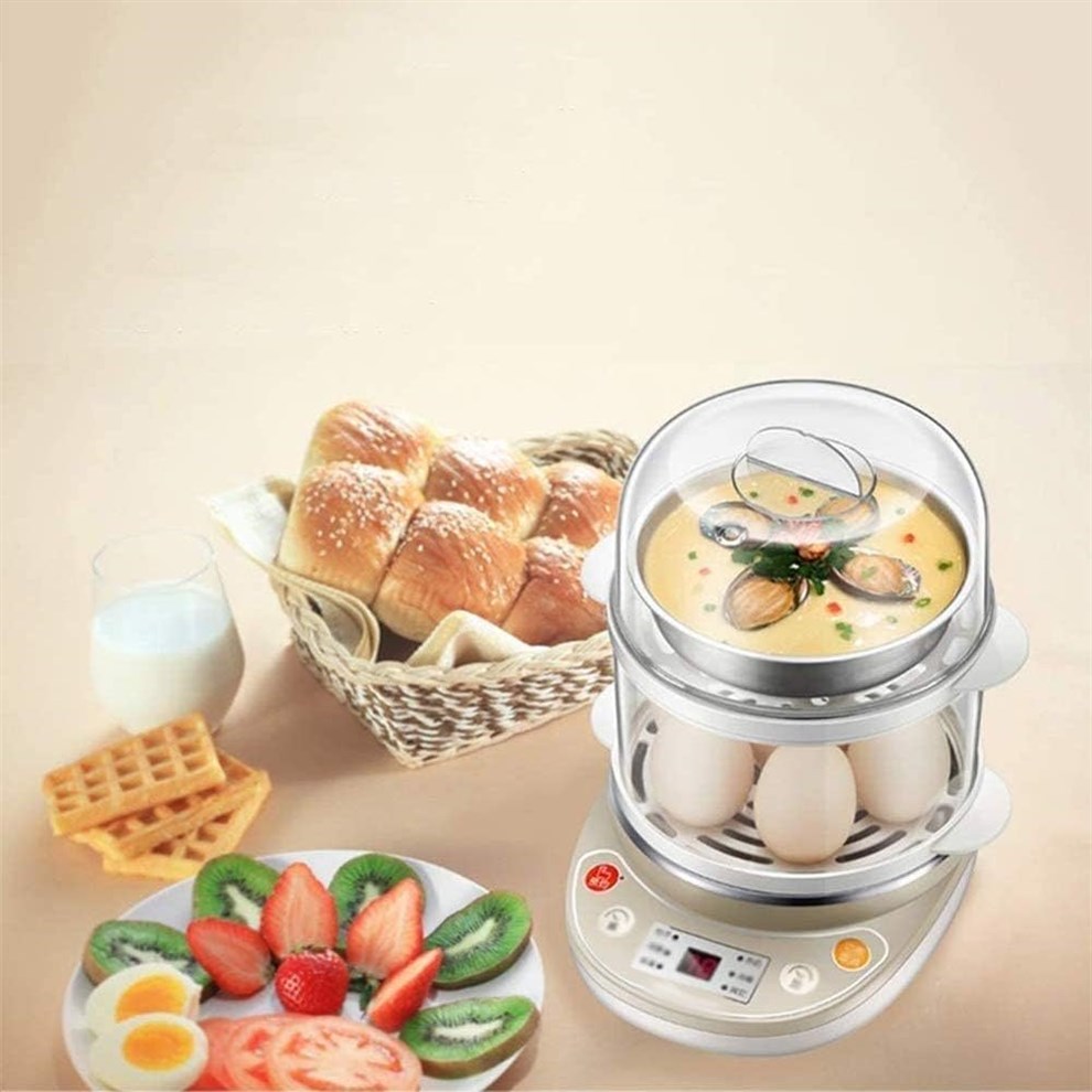 JOQWJPOIJ Electric Steamer Steamed Appliances