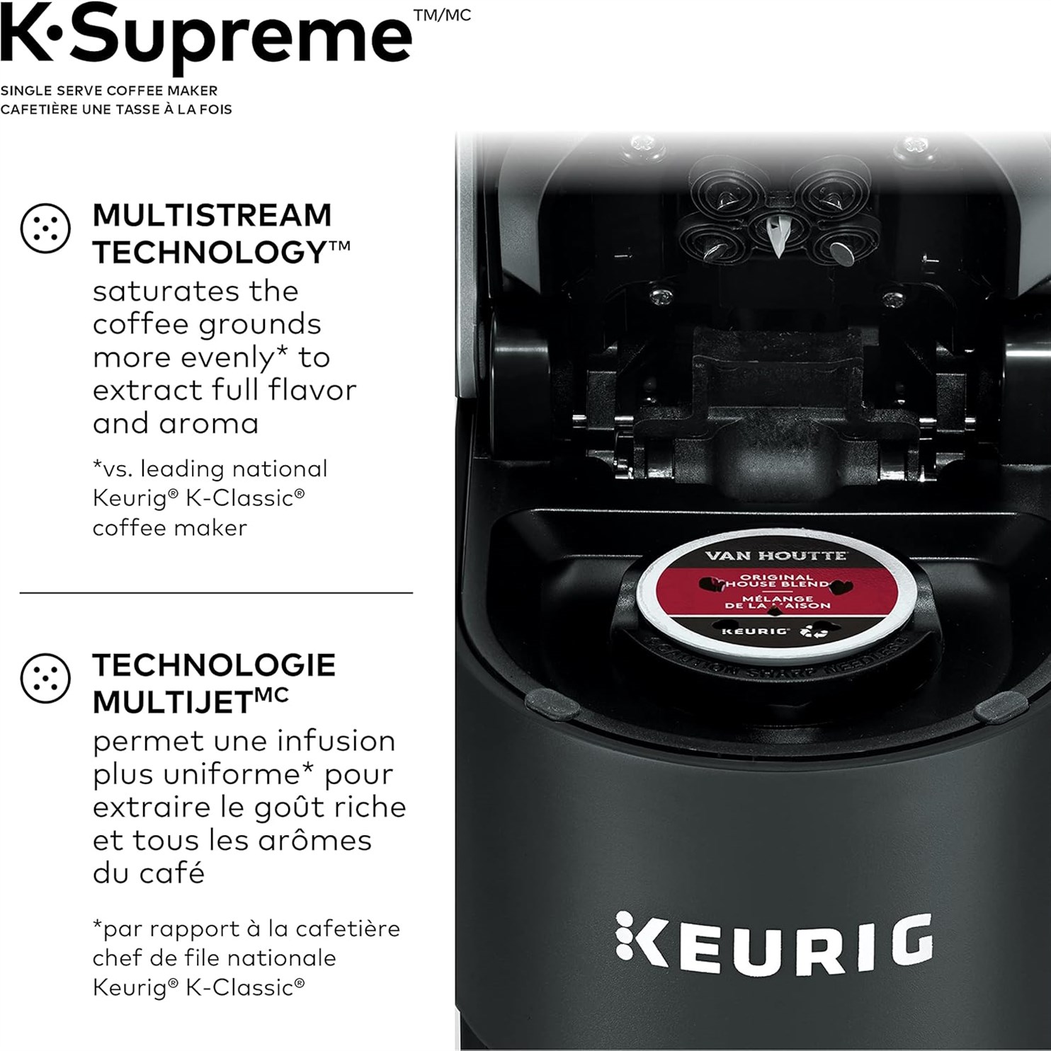 K Supreme Single Serve K Cup Coffee