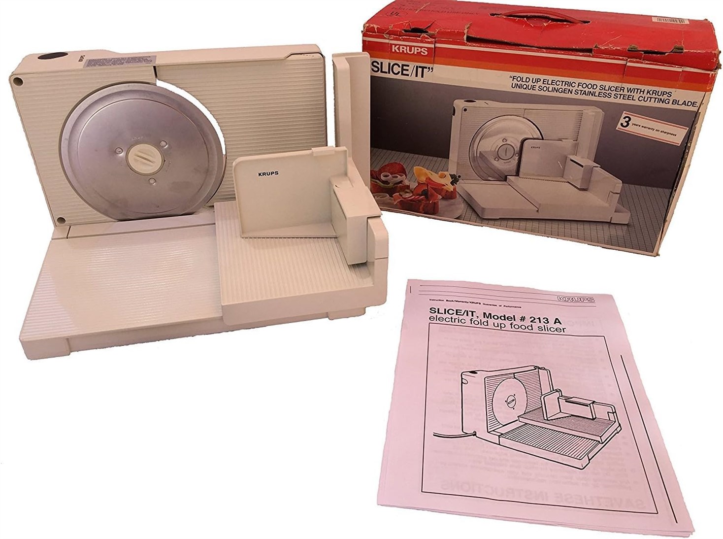 Krups “Slice It” Electric Food Slicer: A Compact Solution for the Space-Conscious Foodie