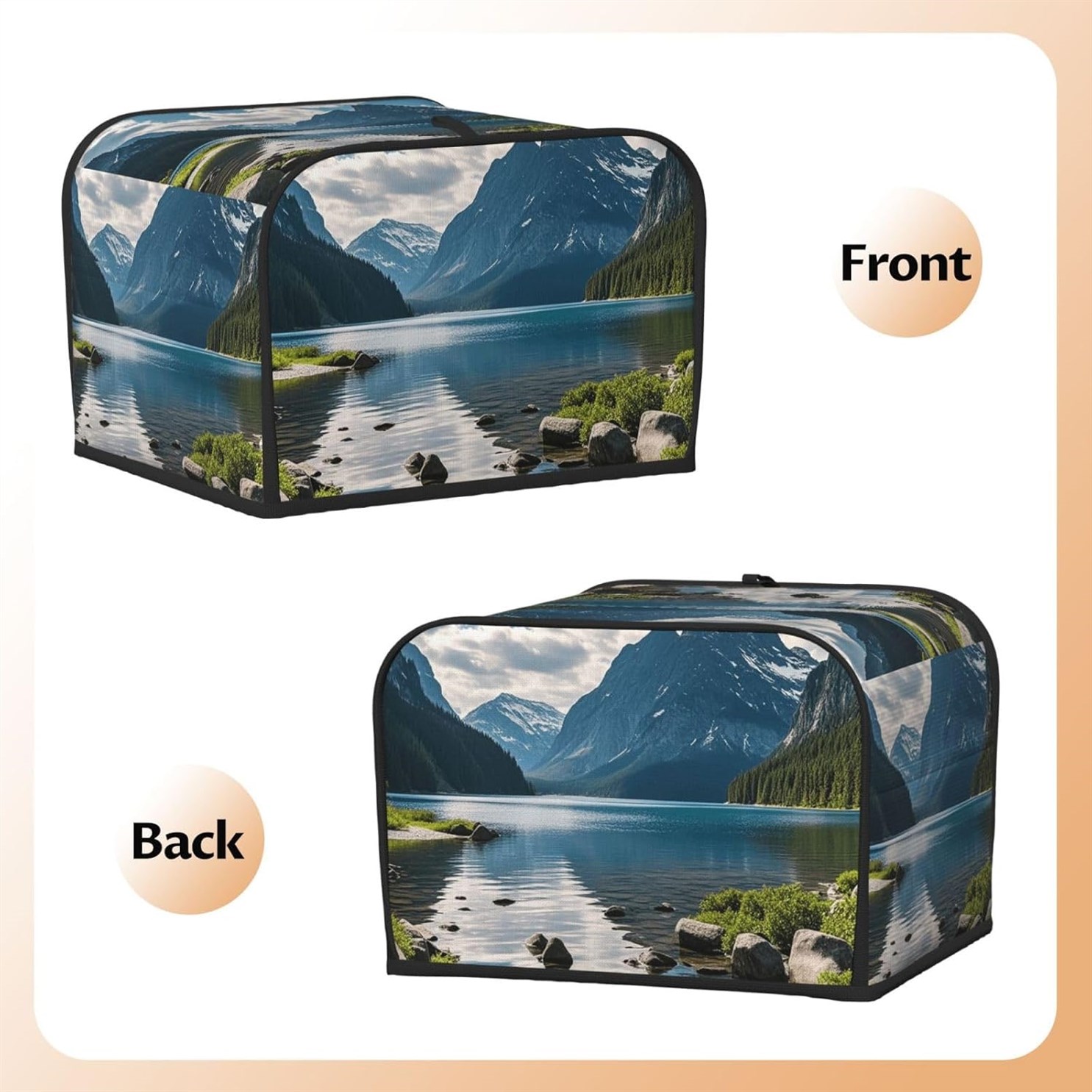 Landscape Toaster Quilted Cover Appliance