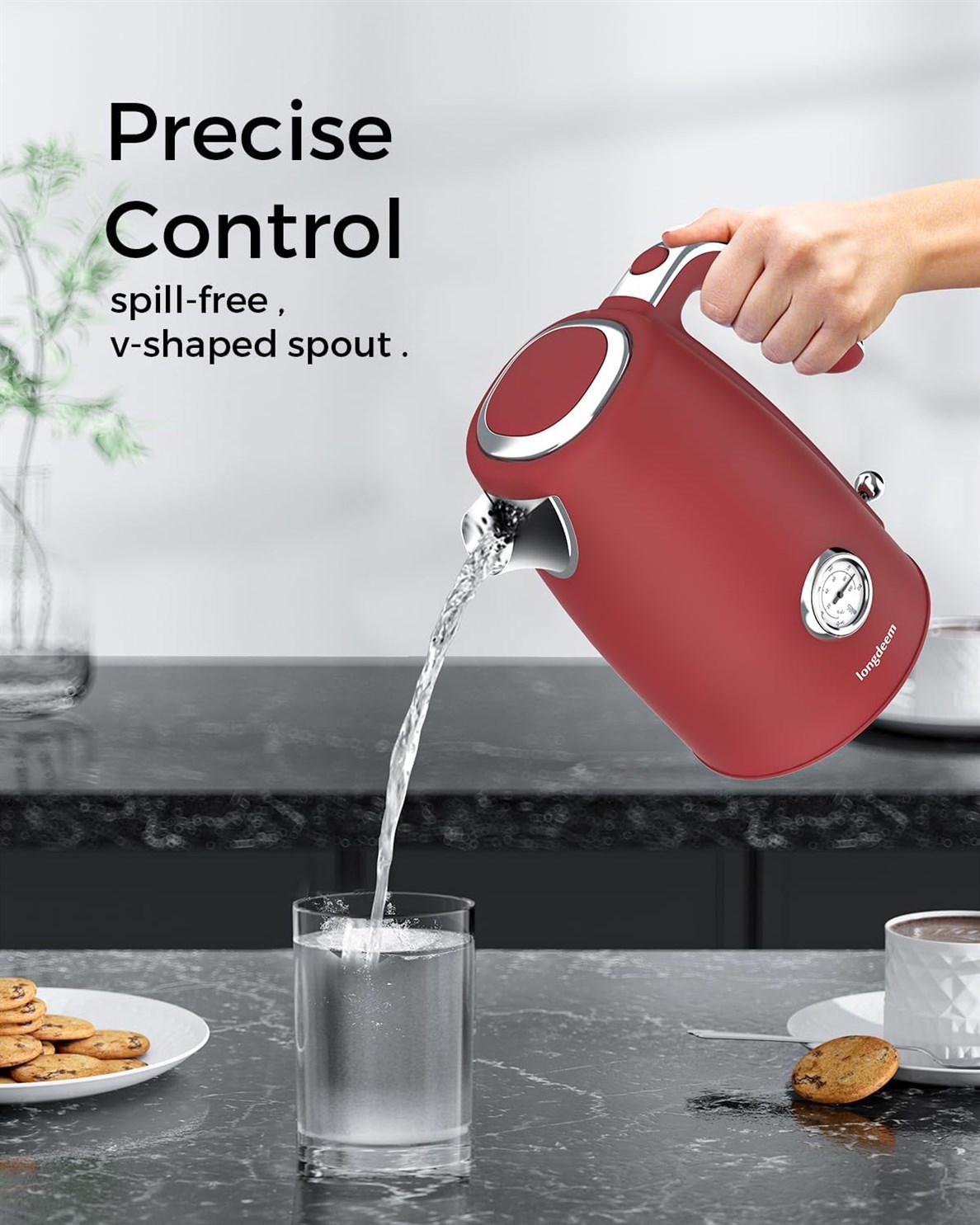 Longdeem Electric Stainless Automatic Protection