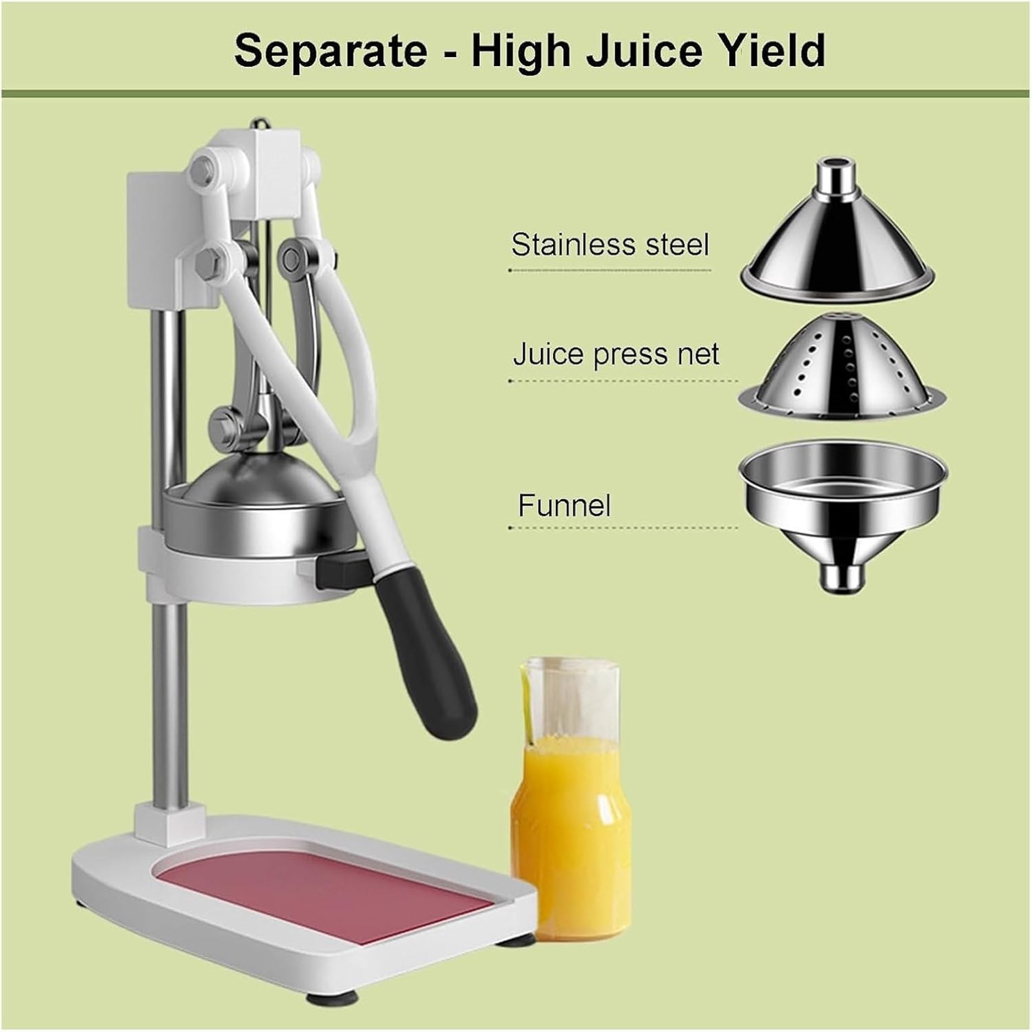 Machine Commercial Removable Extractor Stainless
