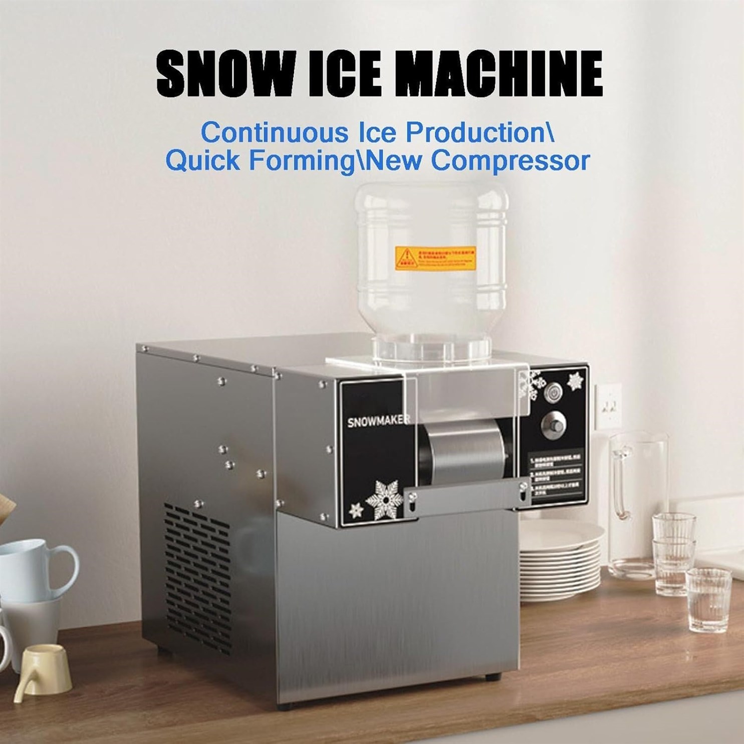 Machine Snowflake Desserts Restaurant Mechanicalmodel