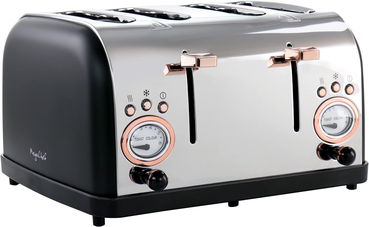 MegaChef 4-Slice Toaster: Style Points and Solid Toasting