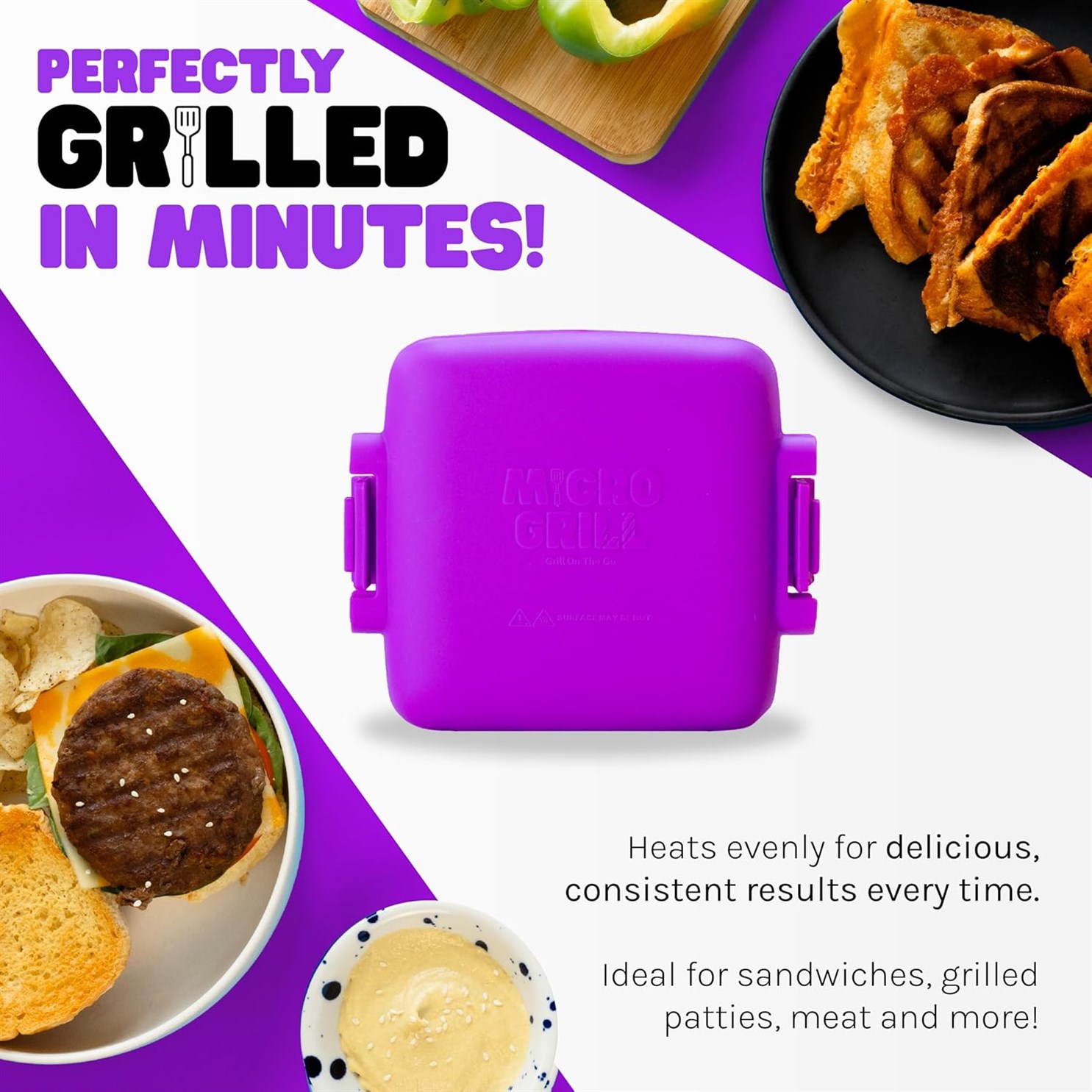 Micro Grill Microwave Sandwich Maker