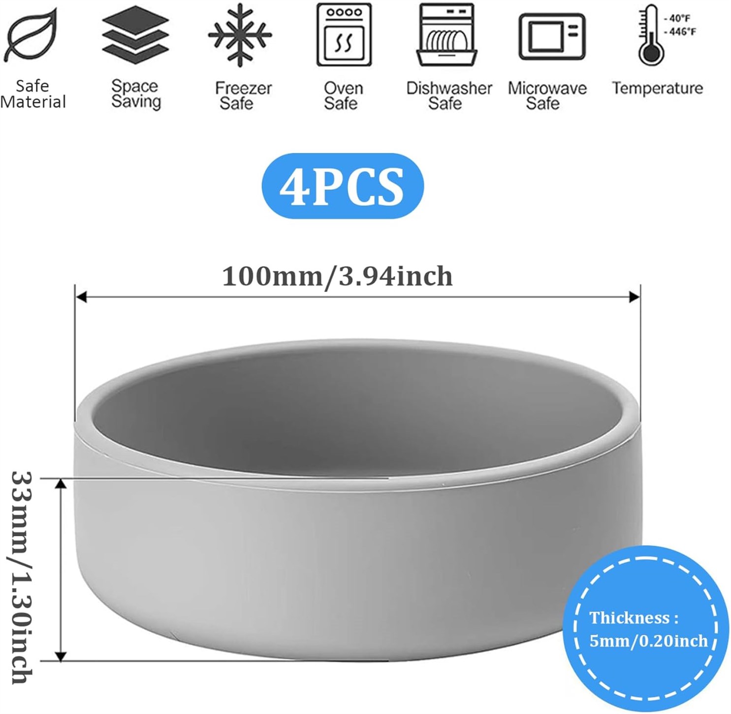 Microwave Heat Resistant Sandwiches Breakfast Dishwasher